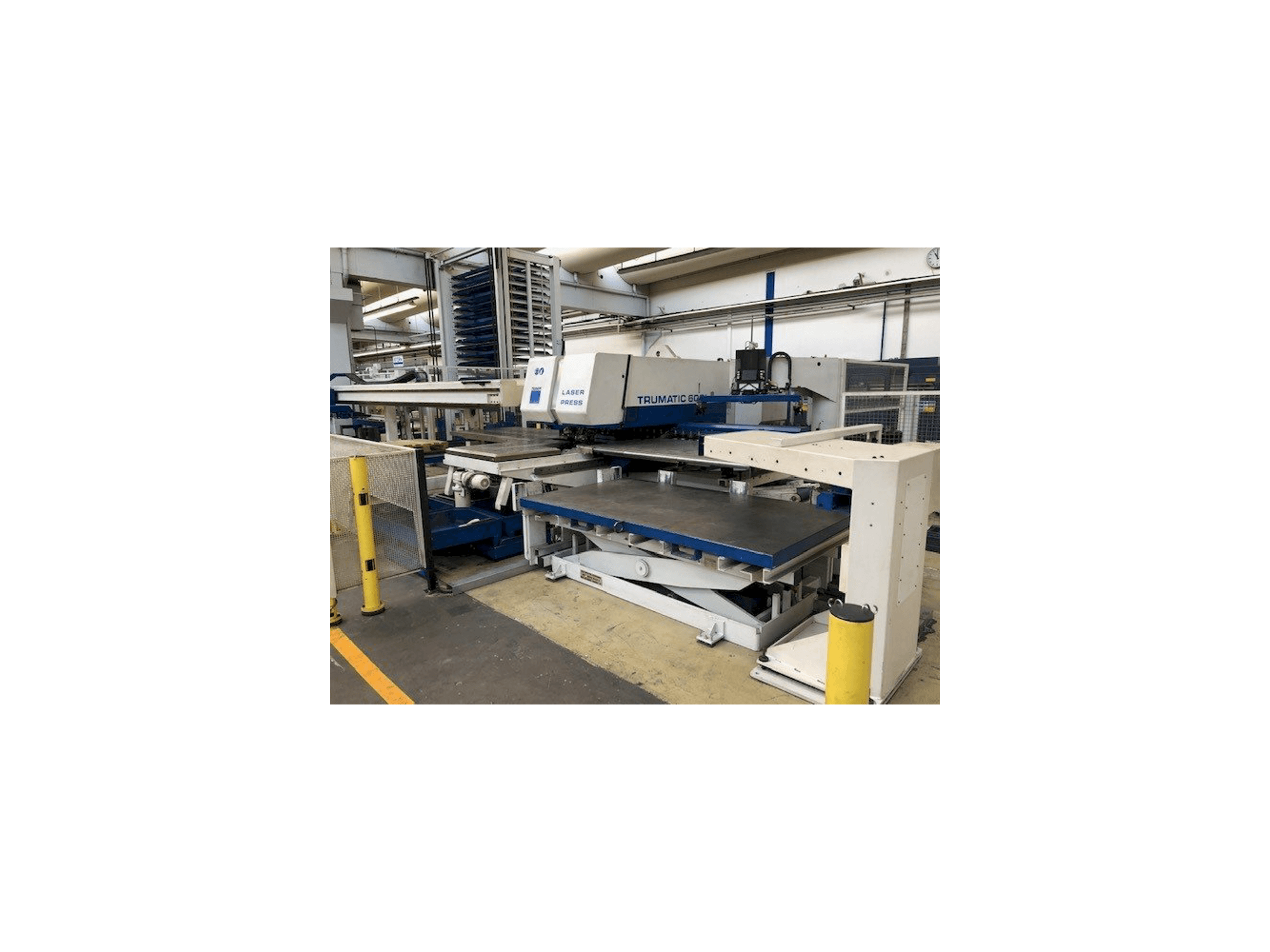 Trumpf Trumatic 600L-maskinen framifrån