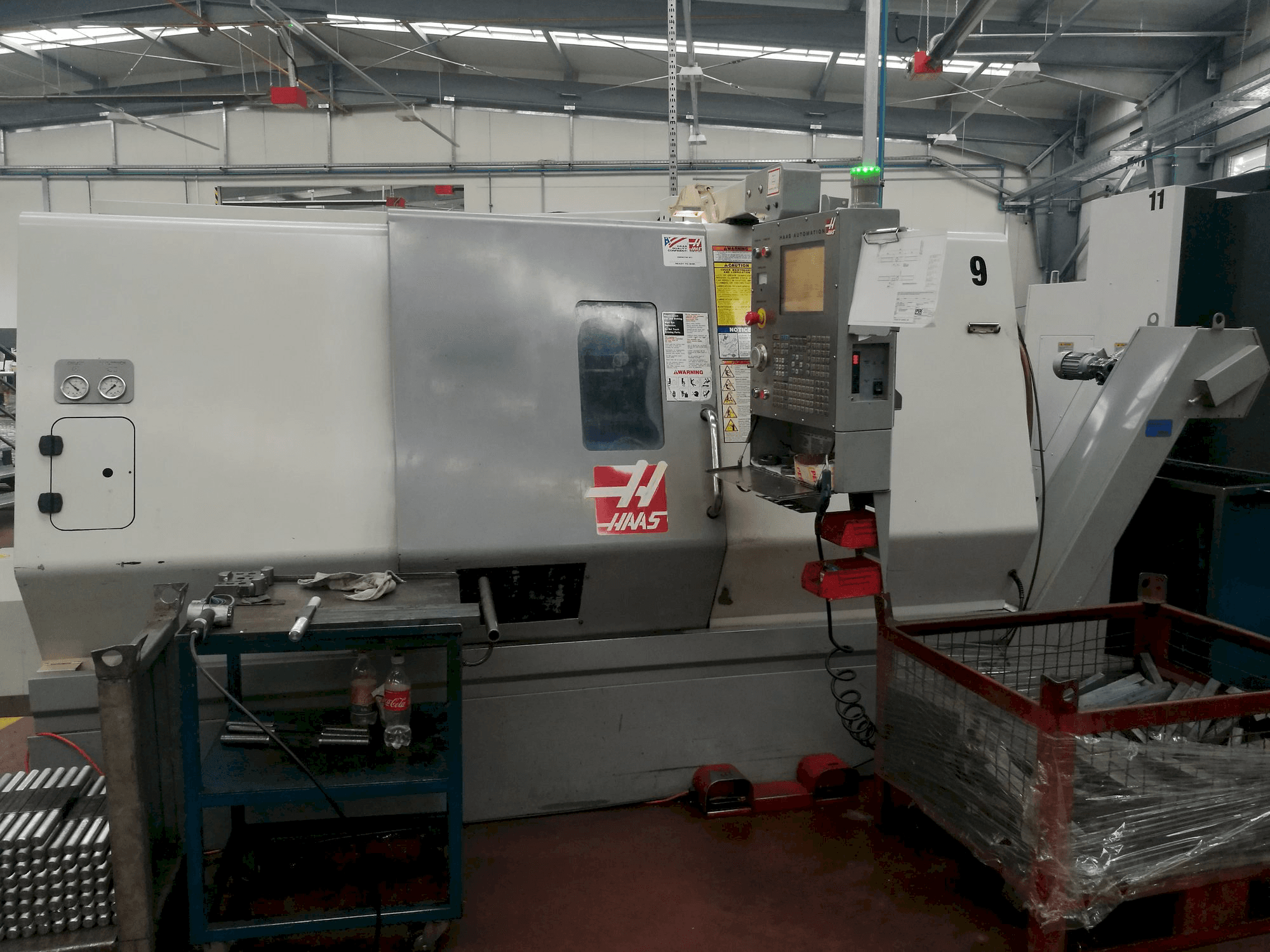 HAAS SL-30THE-maskinen framifrån