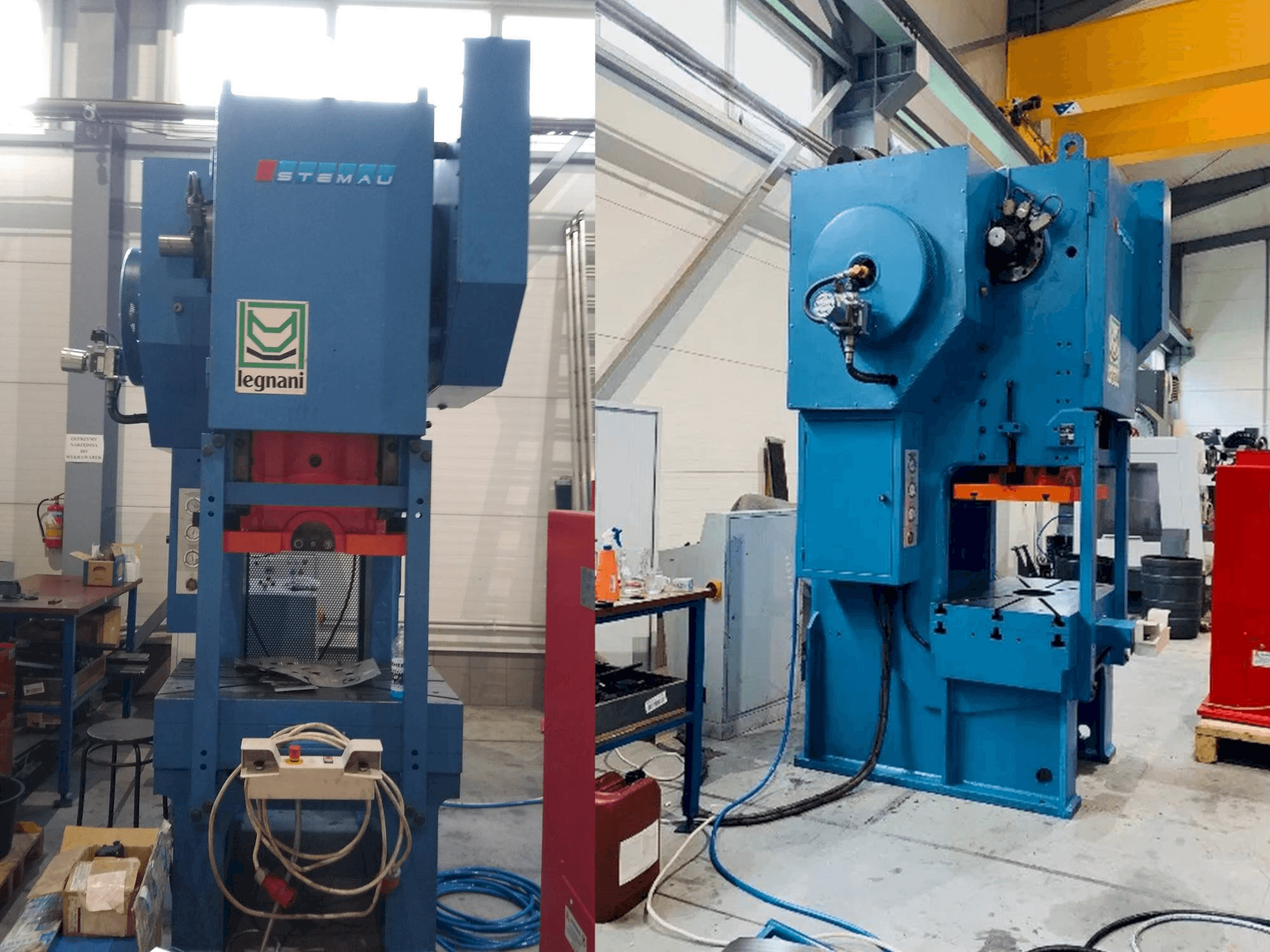 LEGNANI FACS 160R-maskinen framifrån