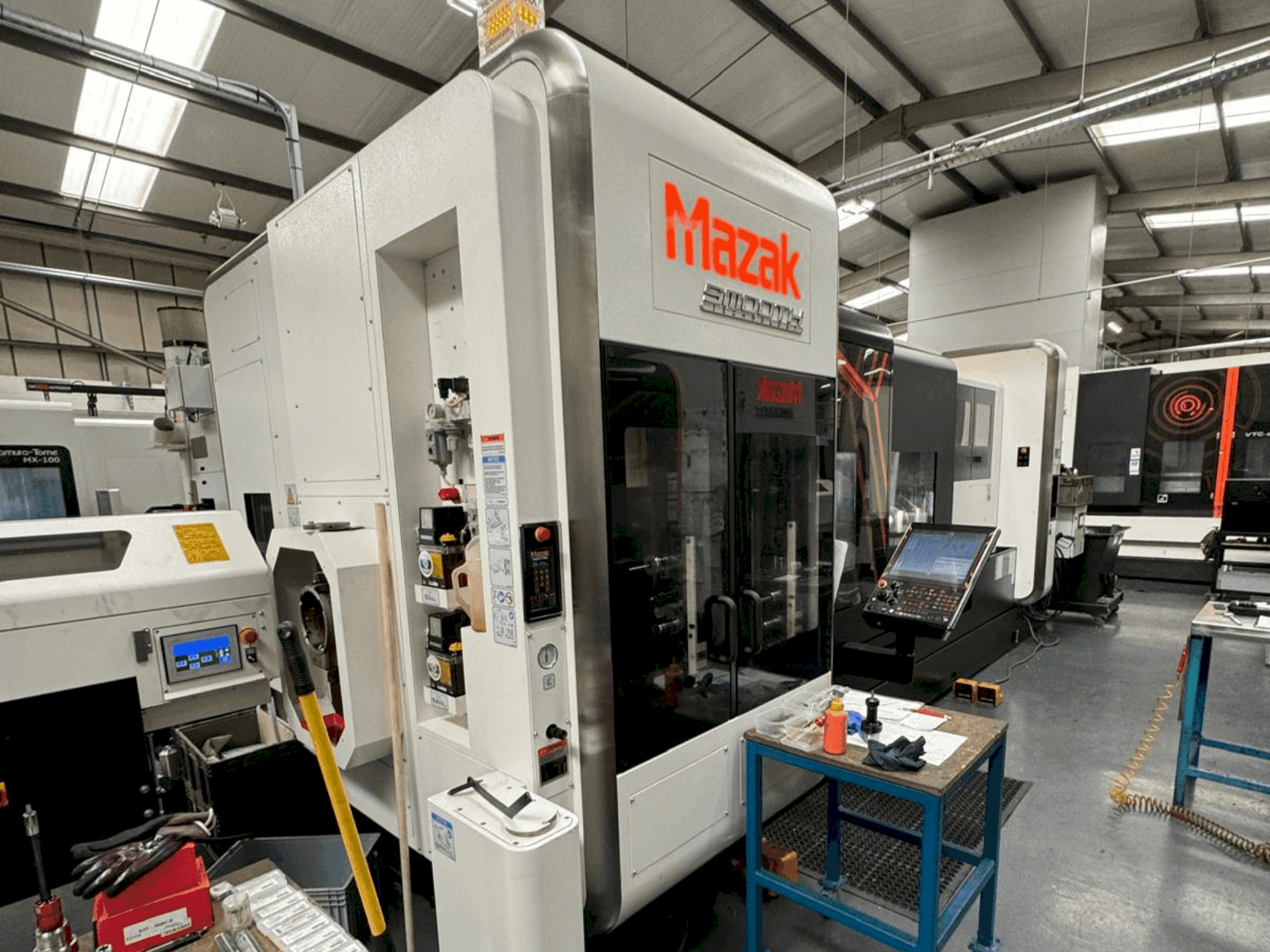 Mazak Integrex i-400S- 2500U-maskinen framifrån