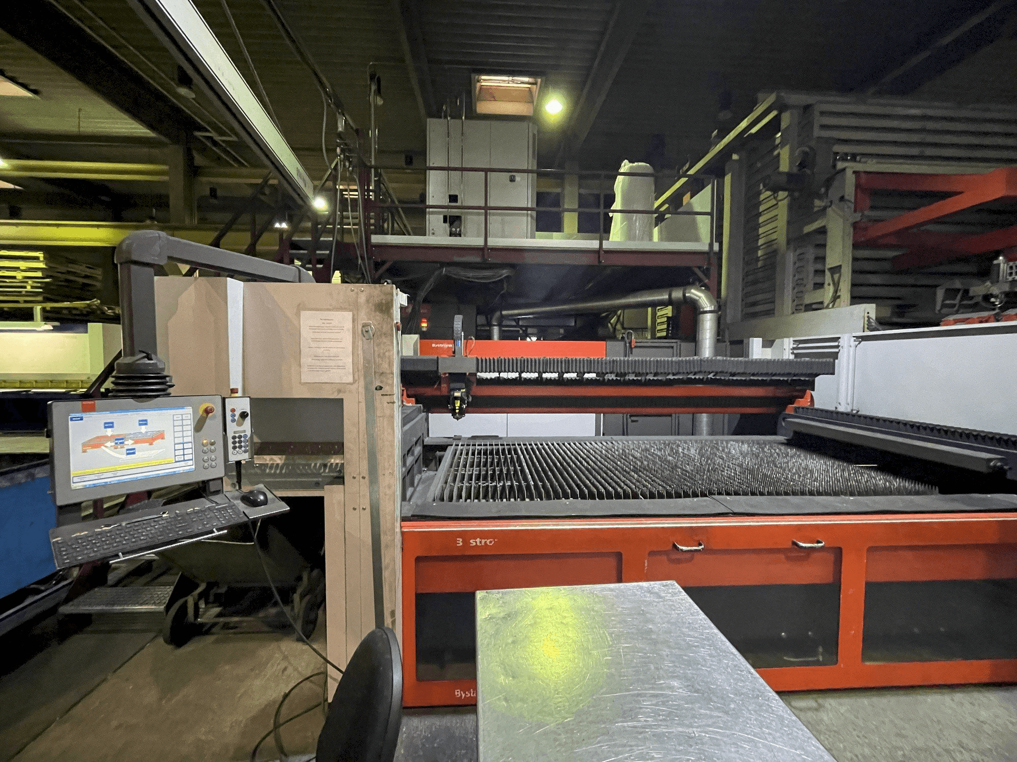 Bystronic Bylaser 4400-maskinen framifrån