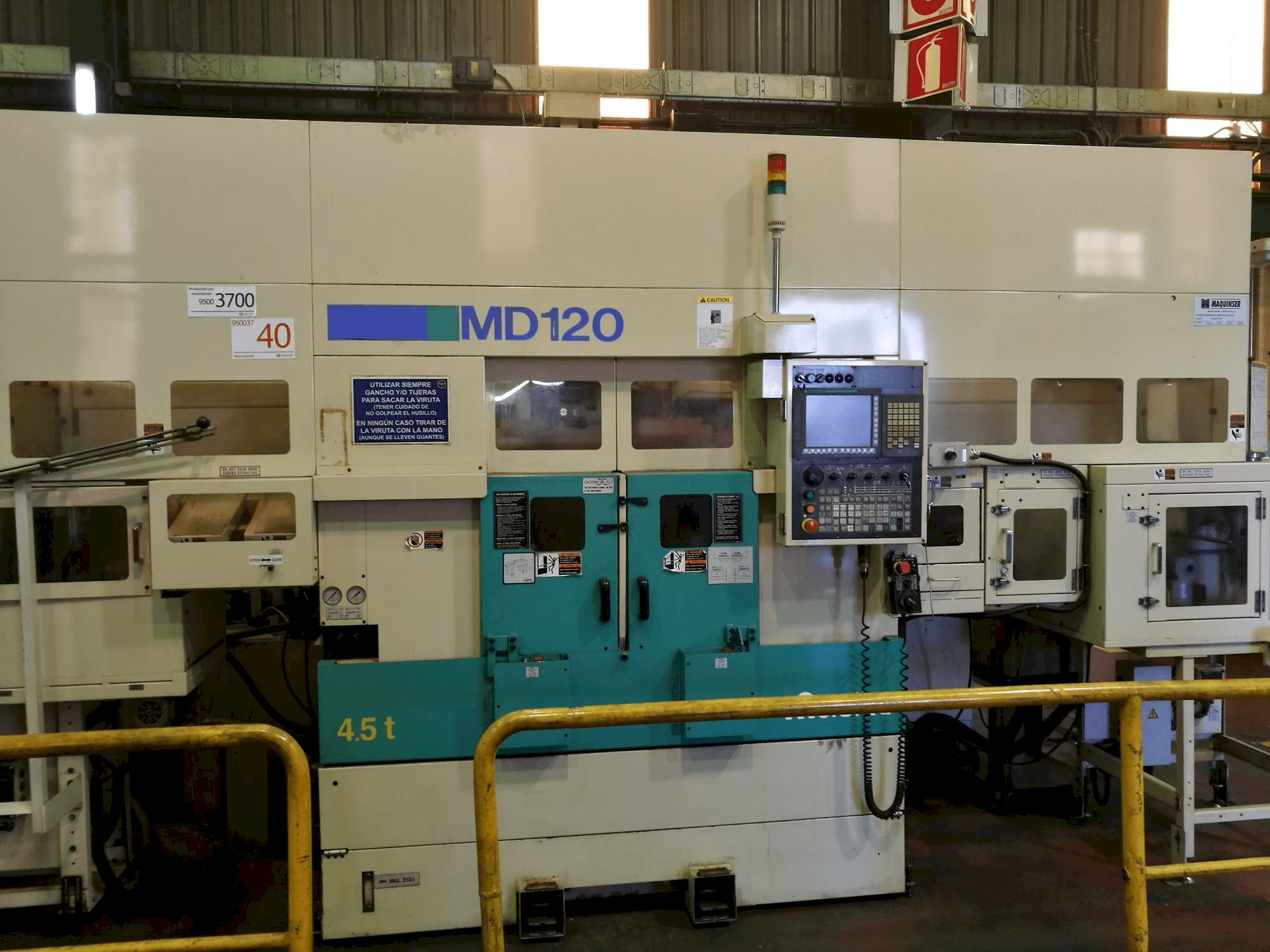 Muratec MD120-maskinen framifrån