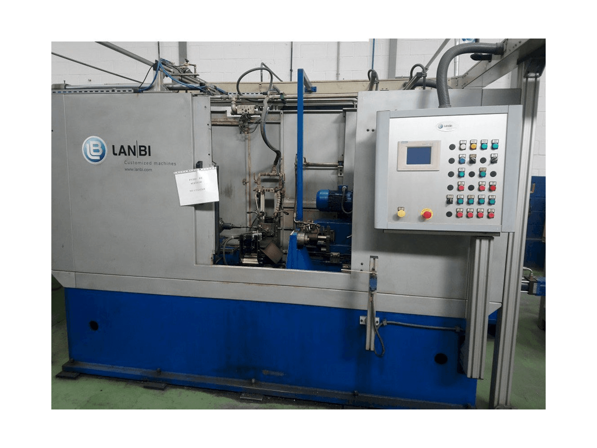 Lanbi -maskinen framifrån