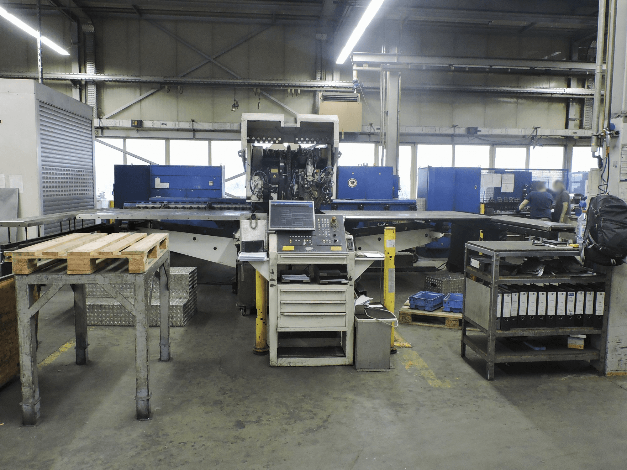 Trumpf-maskinen framifrånTrumatic 600L