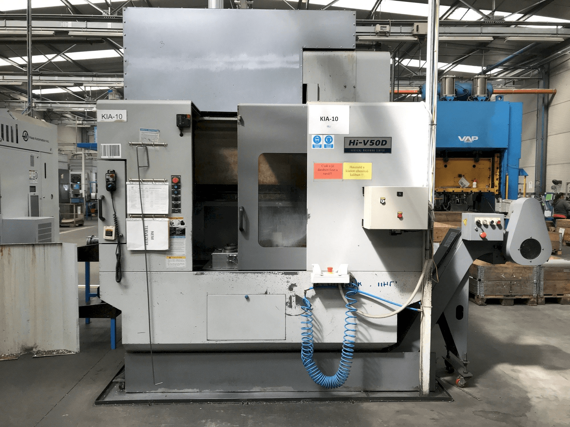 Hyundai Kia Hi V50D-maskinen framifrån