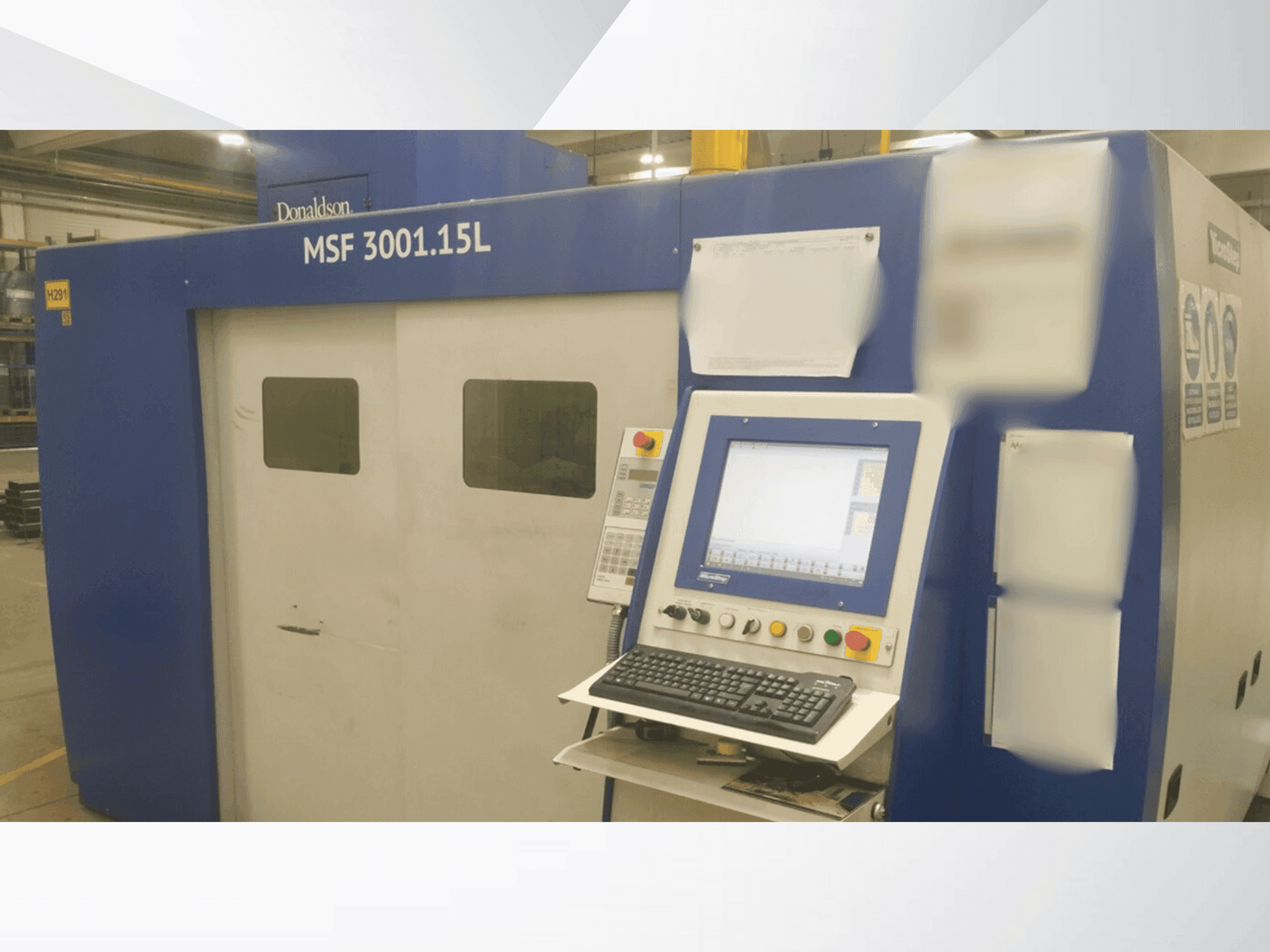 MicroStep Fiber MSF 3001.15L-maskinen framifrån