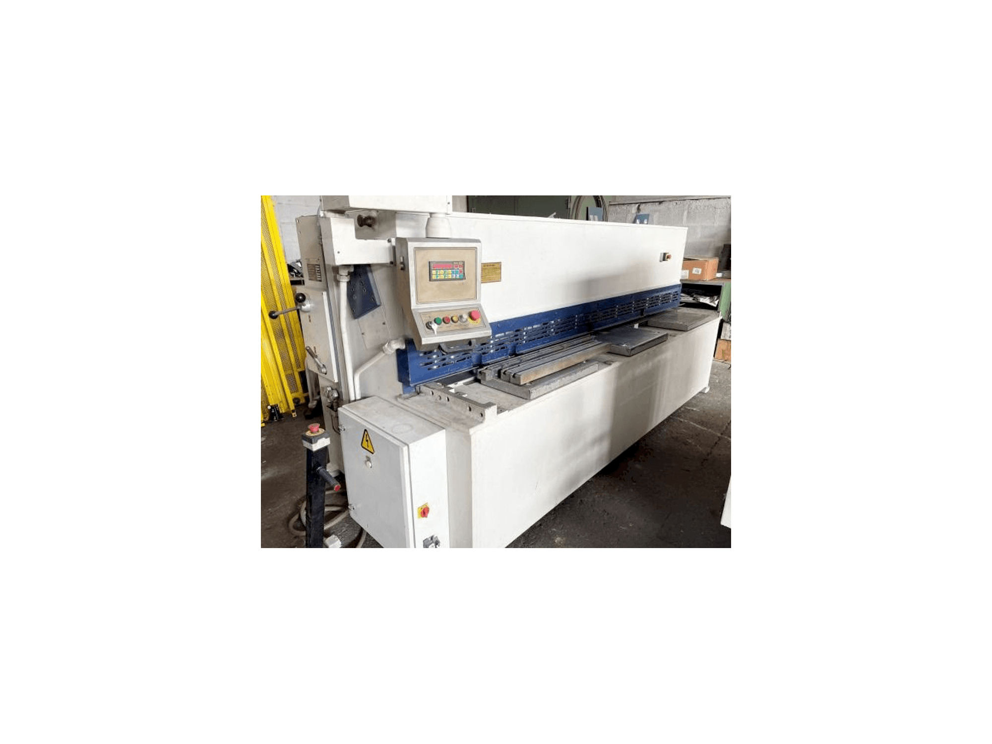 ALPA COF 3050mm x 4/6mm-maskinen framifrån