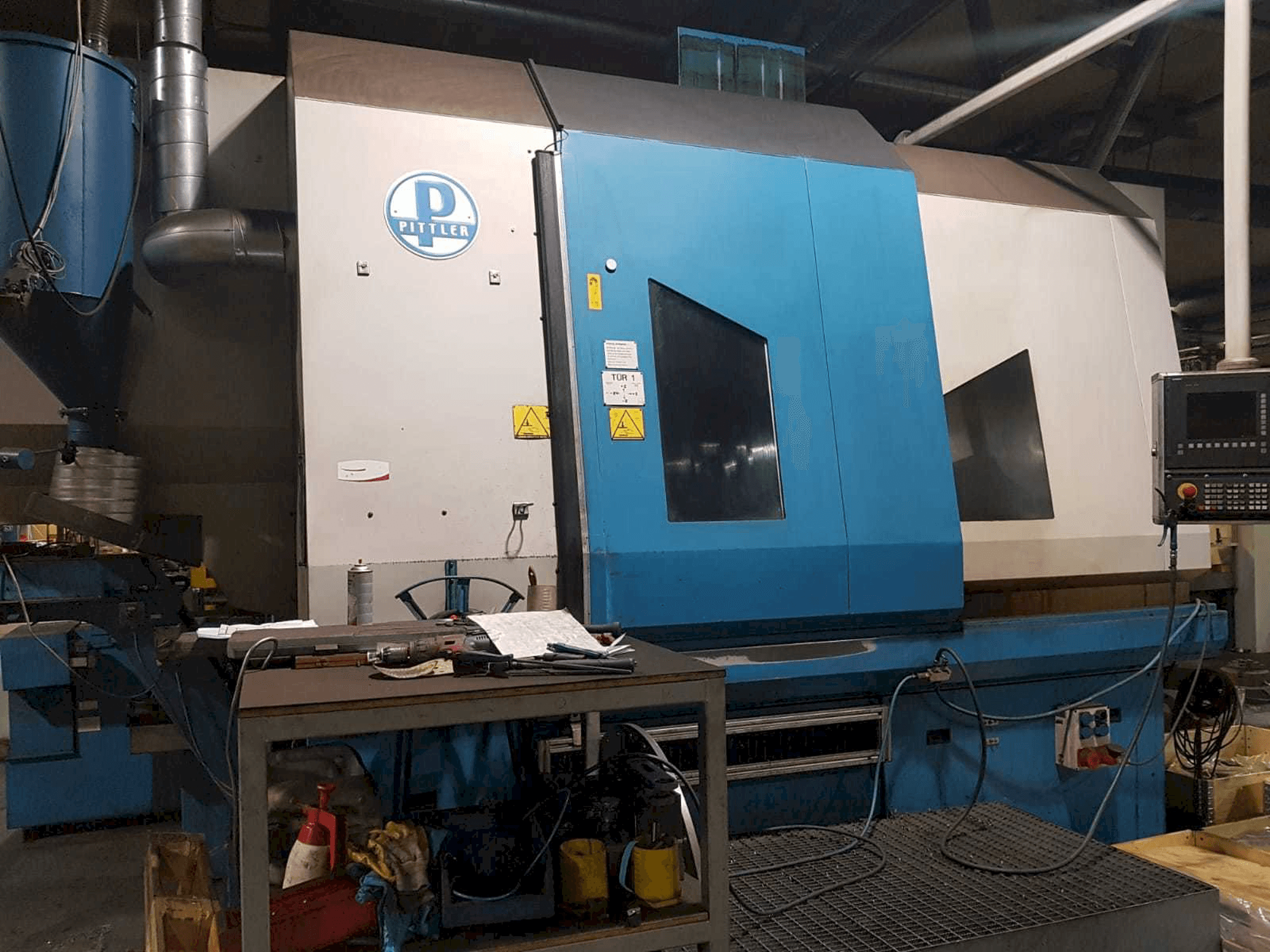 Pittler PV 1000-maskinen framifrån