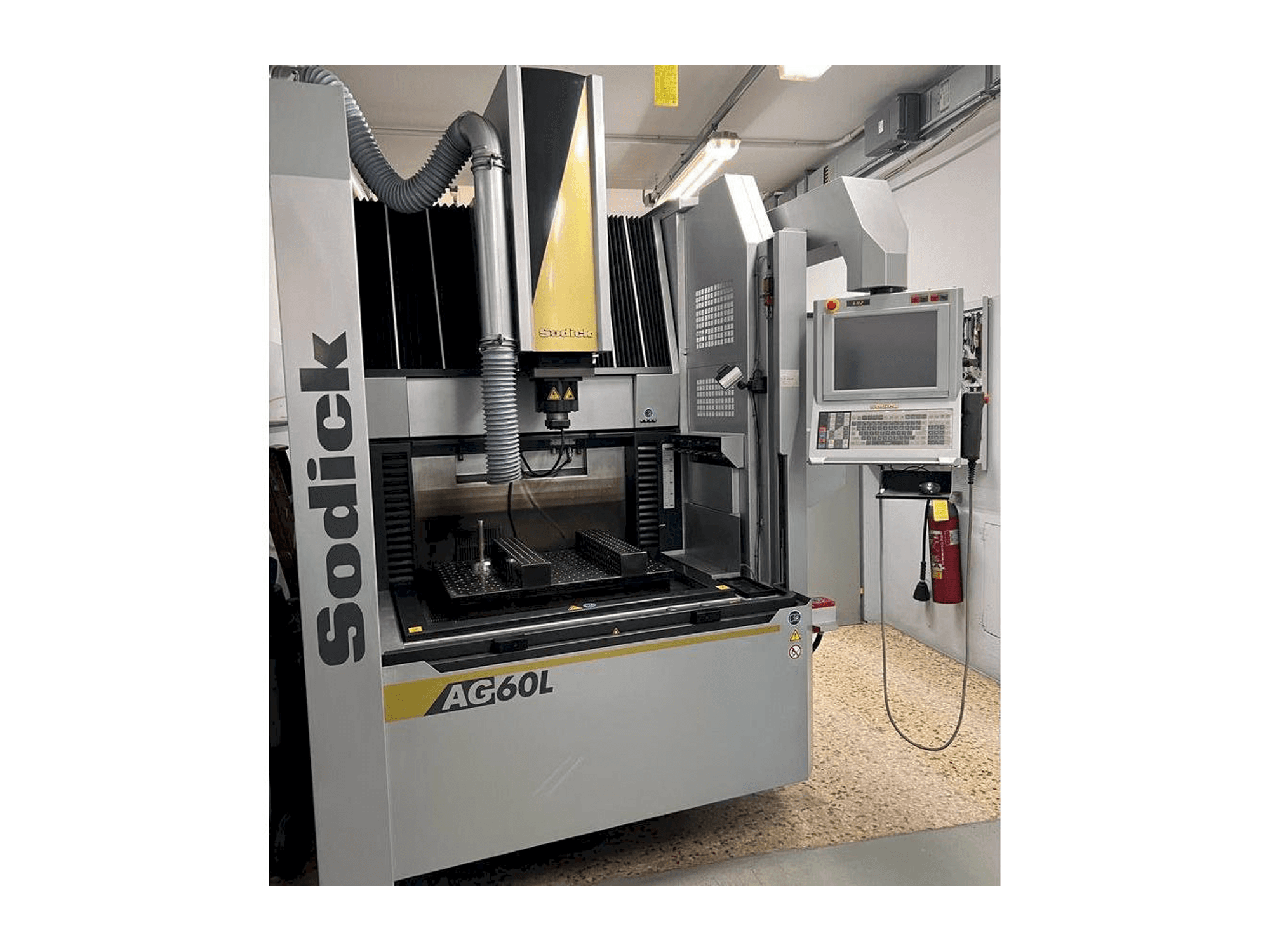 Sodick AG 60L-maskinen framifrån