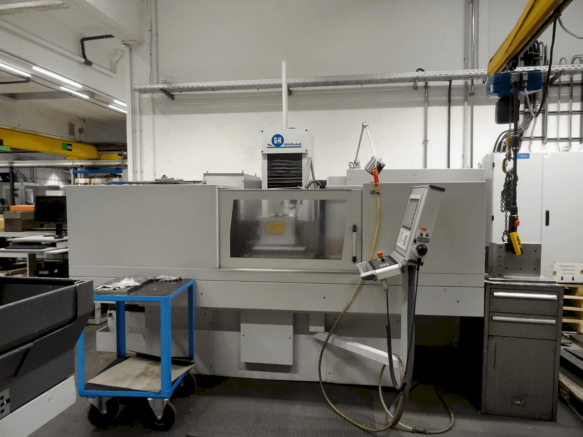 GEIBEL & HOTZ FS 640 Z CB-maskinen framifrån