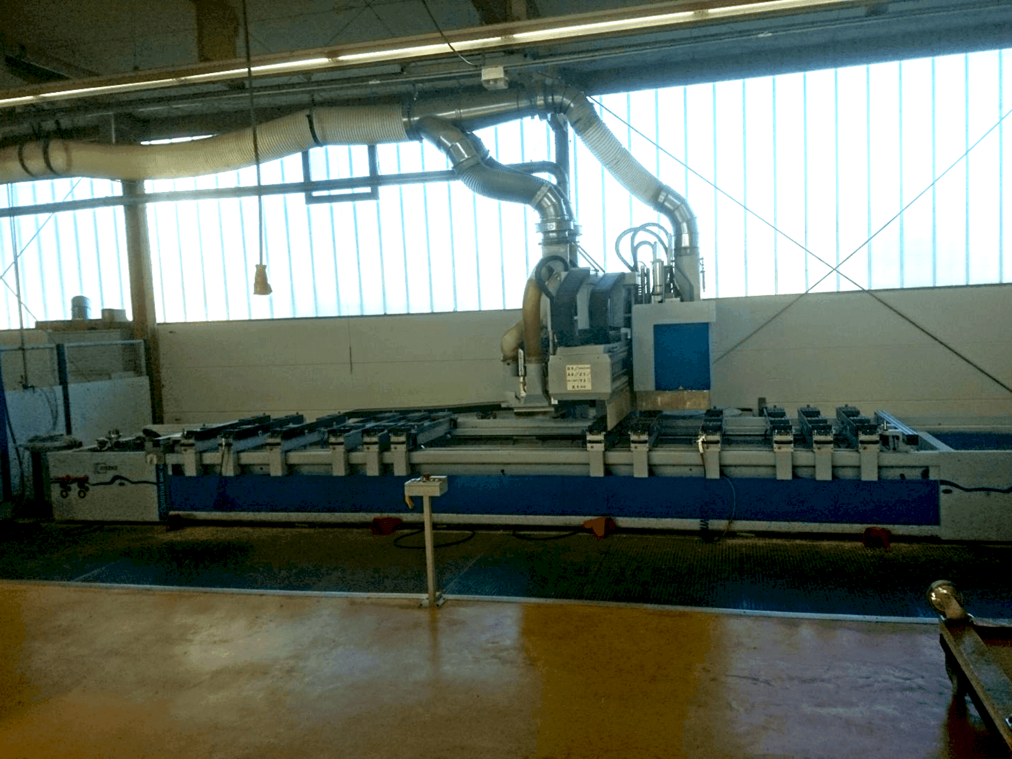 Weeke Optimat BHC 655-maskinen framifrån