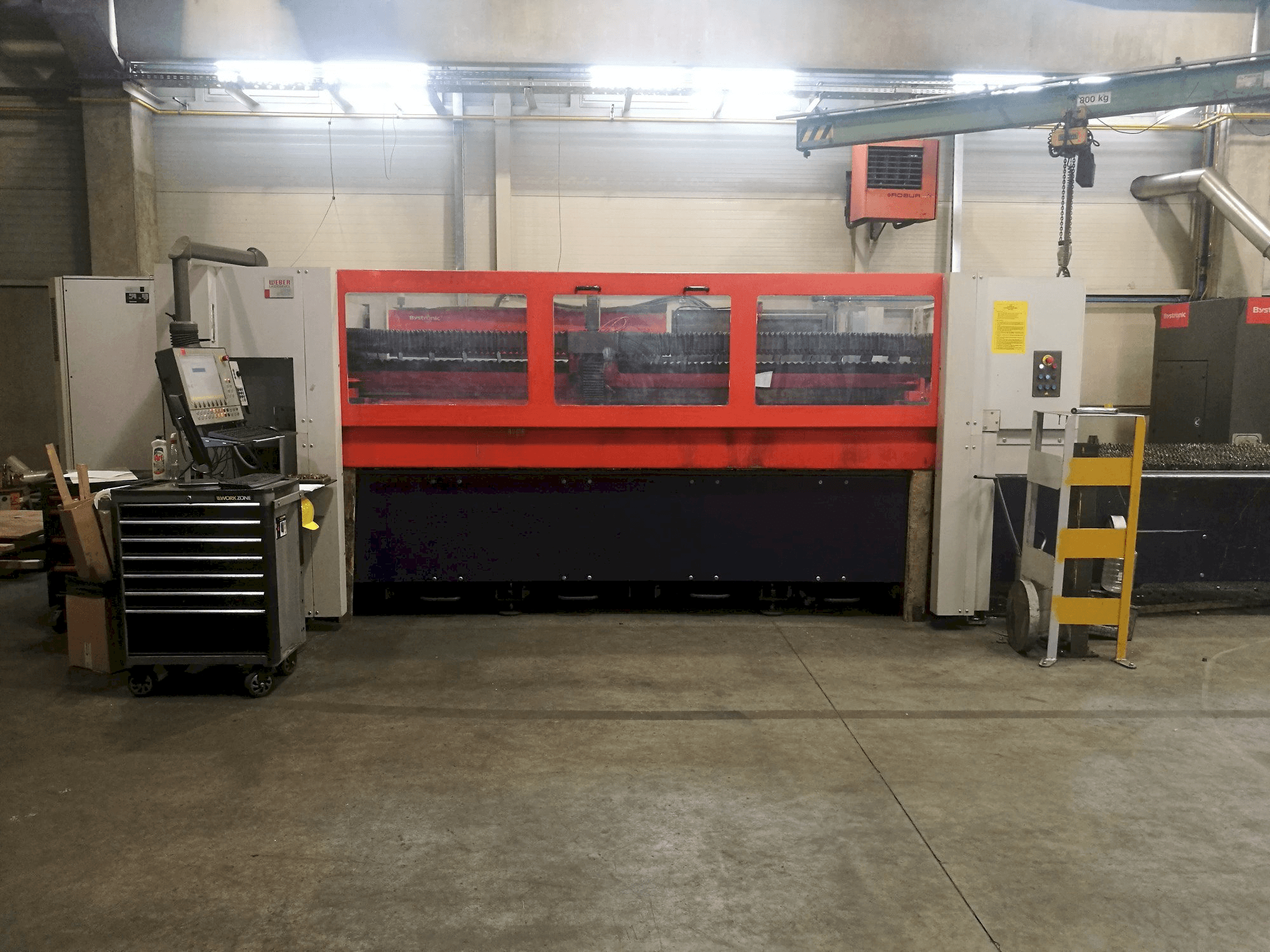 Bystronic Bystar 3015-maskinen framifrån