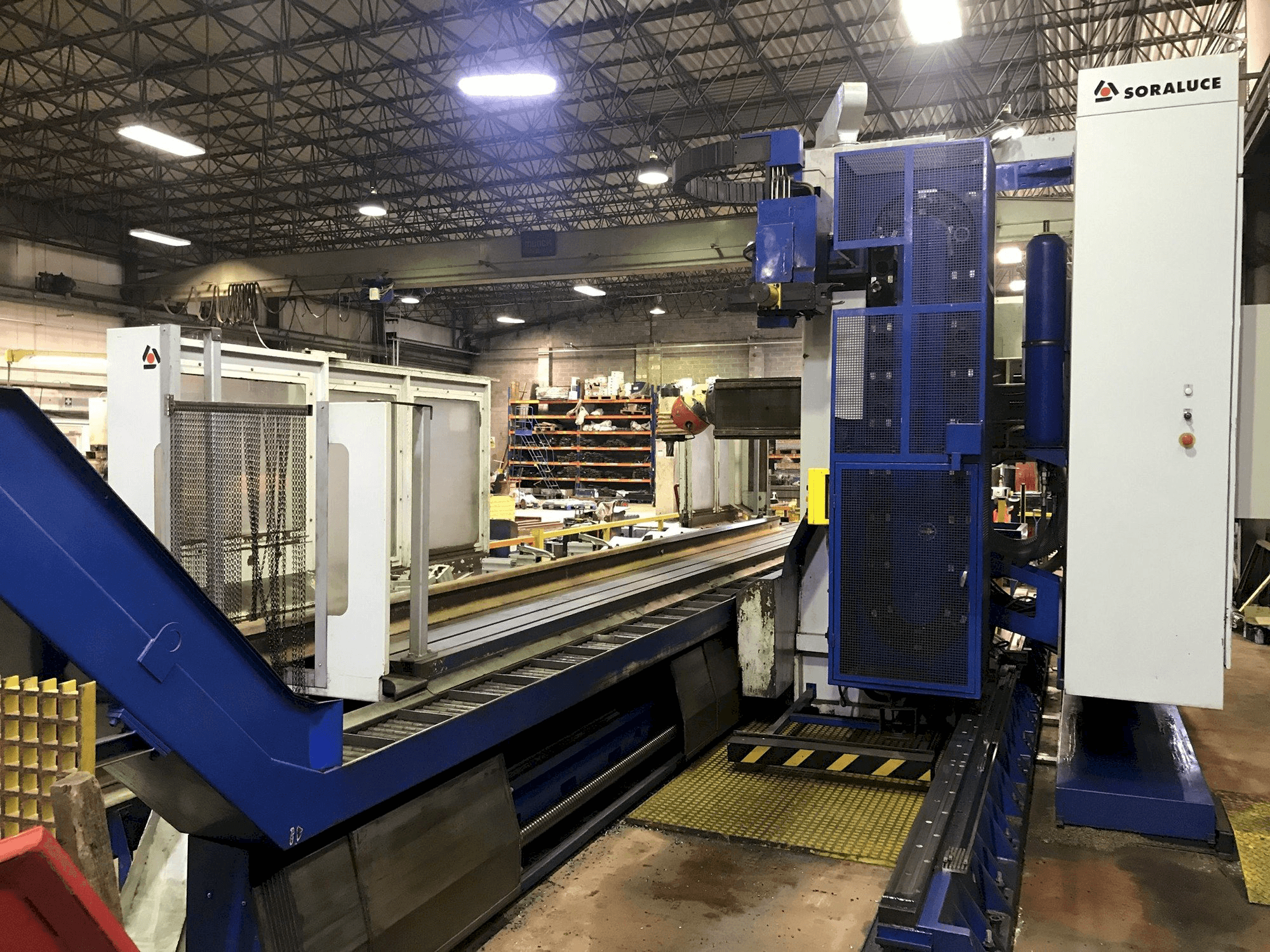 Soraluce SLP 8000-maskinen framifrån