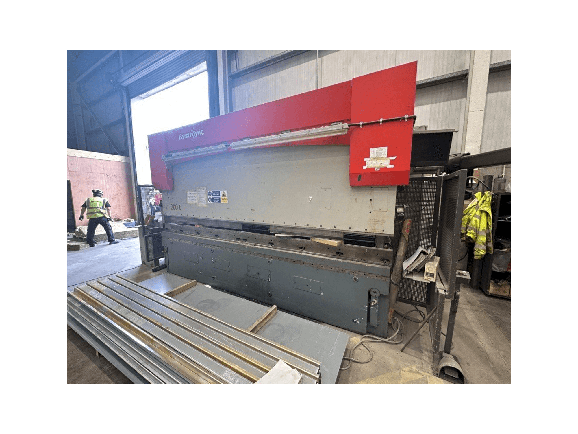 Bystronic PR 200 x 4100-maskinen framifrån