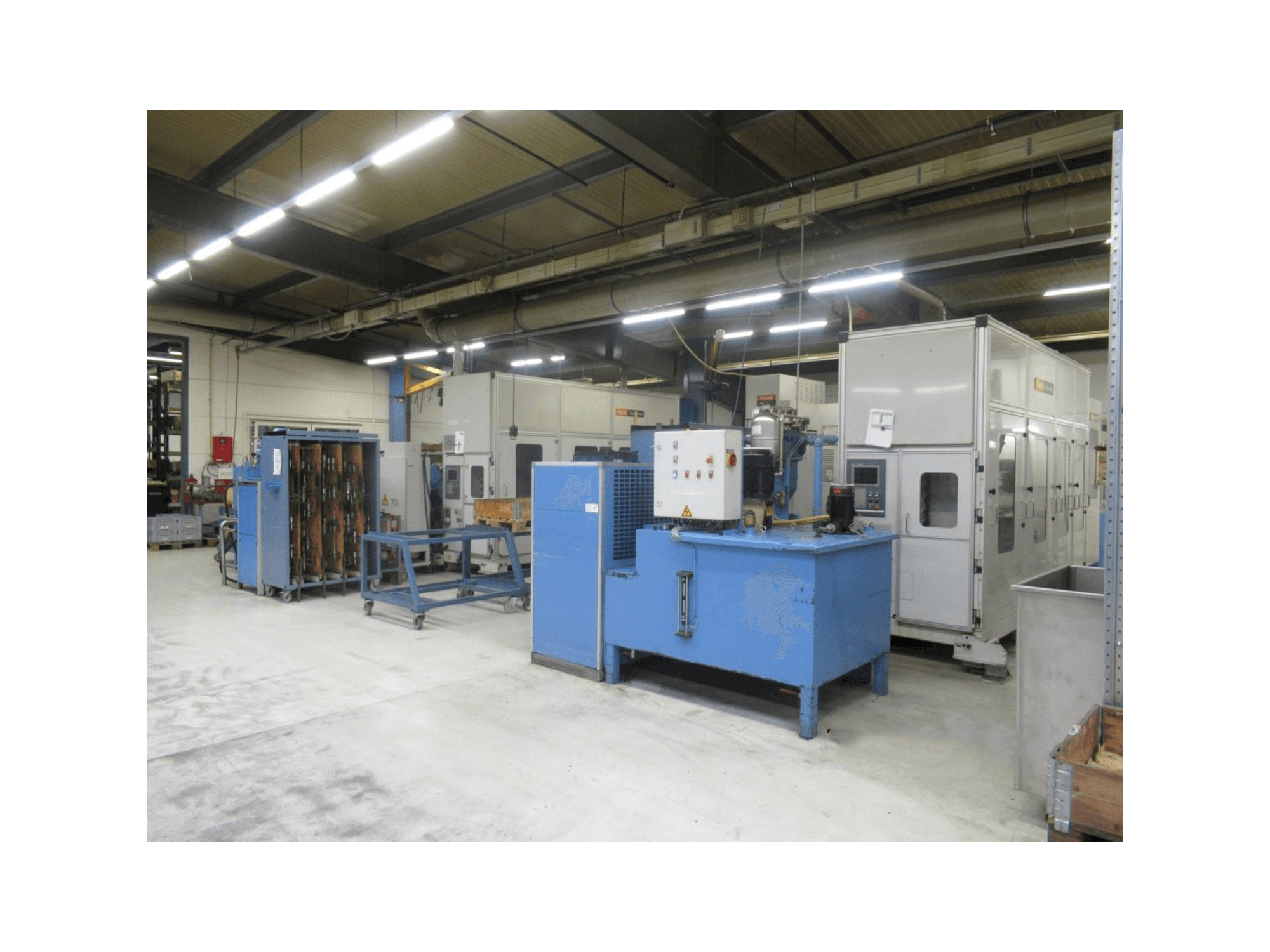 Mazak PALLETECH Automation System Production Line-maskinen framifrån