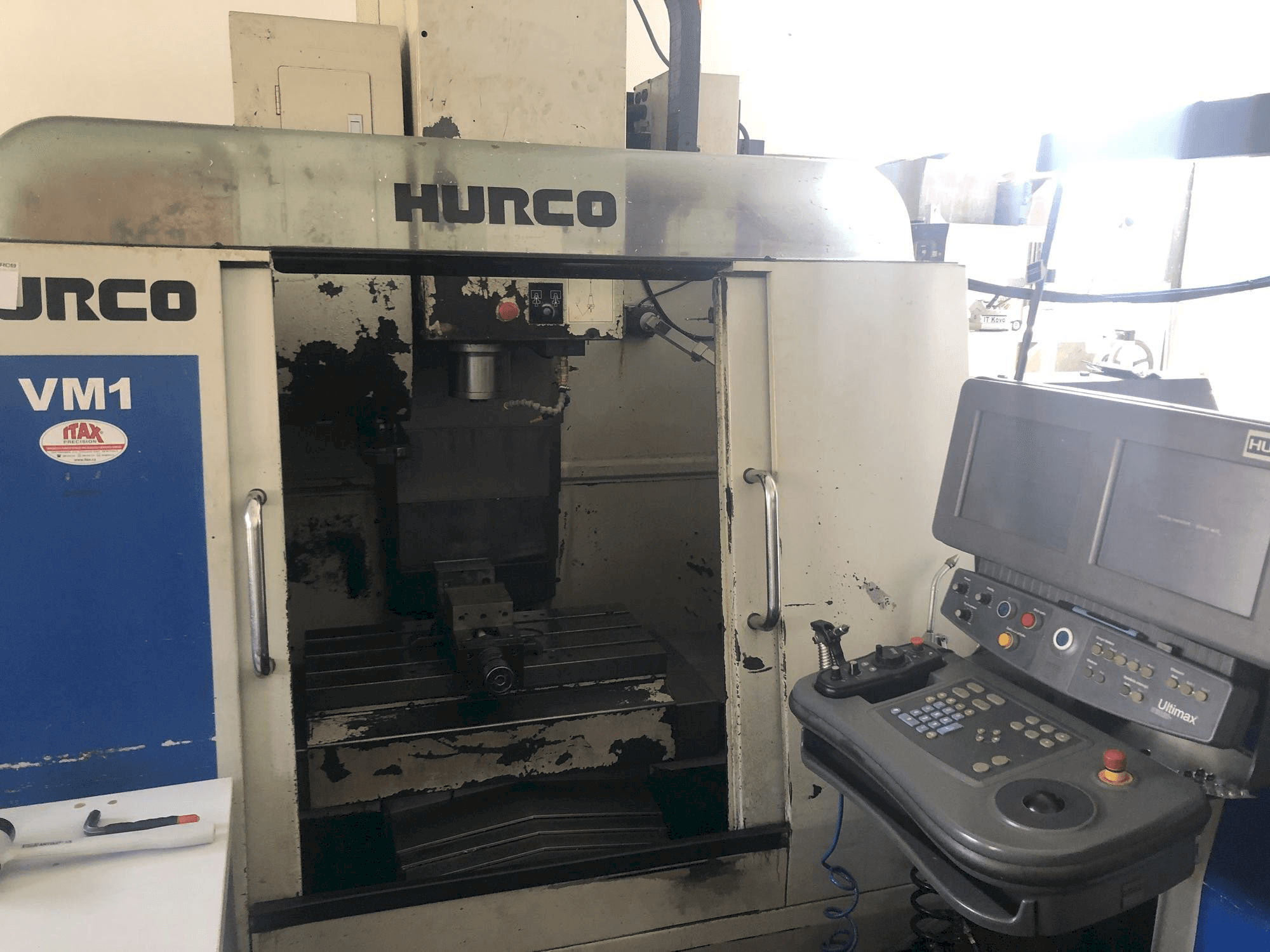Hurco VM 1-maskinen framifrån
