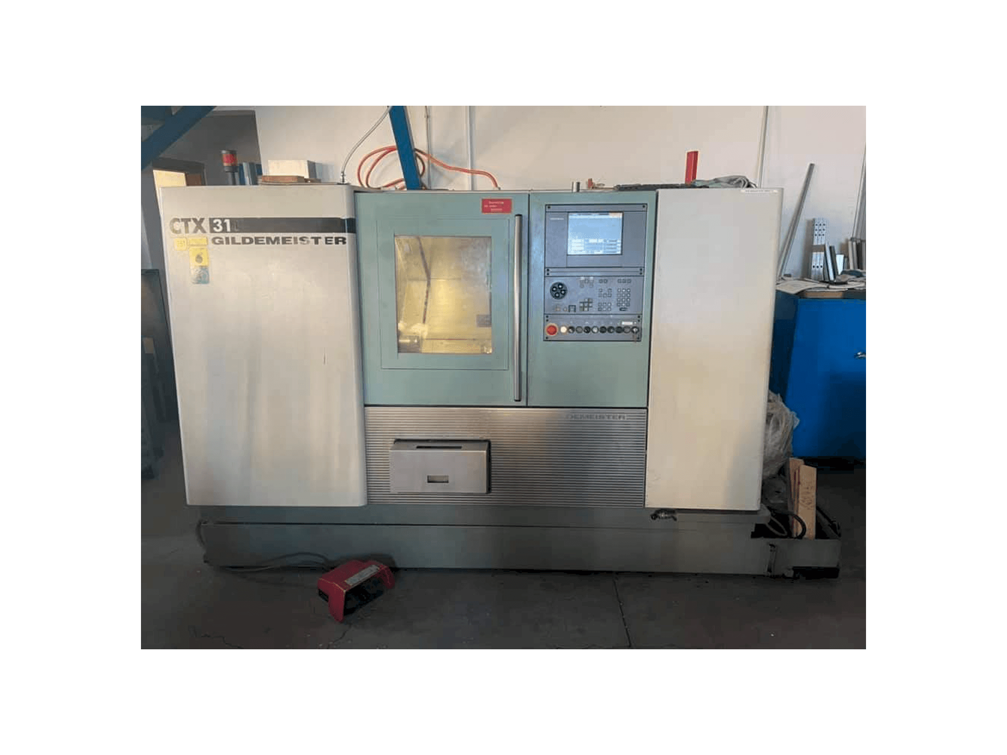 Gildemeister CTX 310-maskinen framifrån