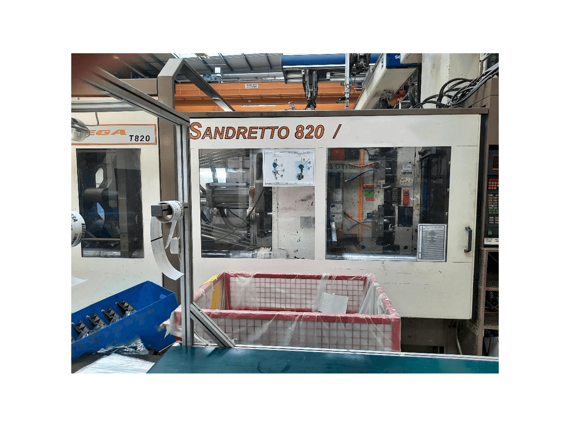 SANDRETTO 820/6434-maskinen framifrån