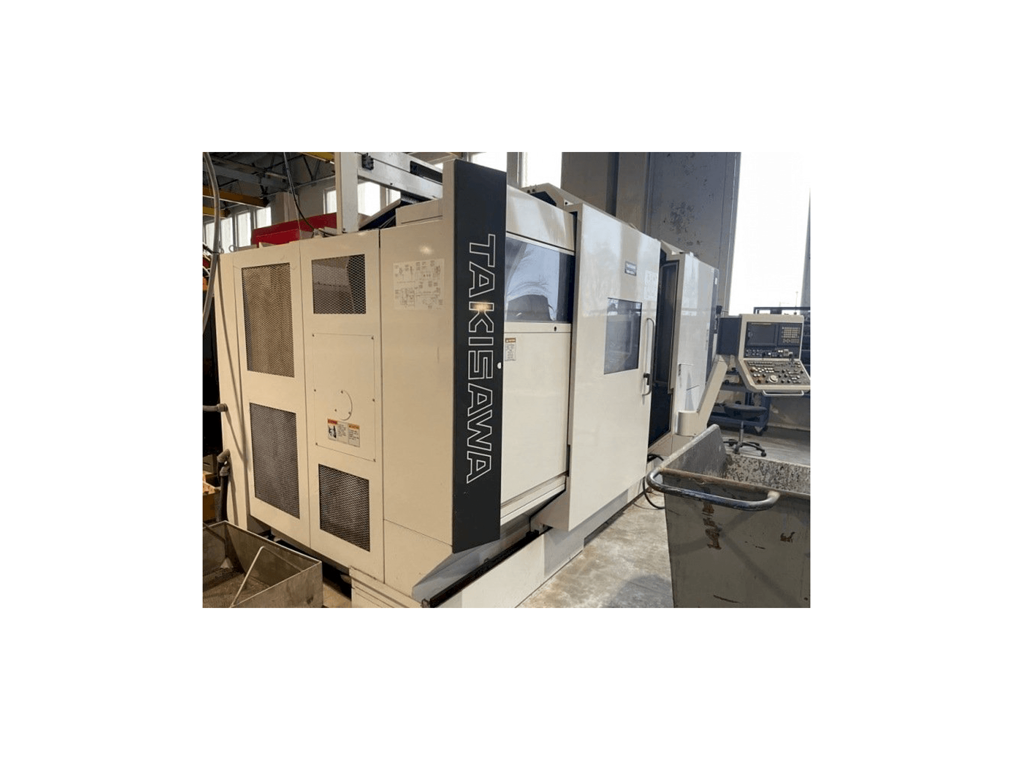 Takisawa TMM250-M3-maskinen framifrån