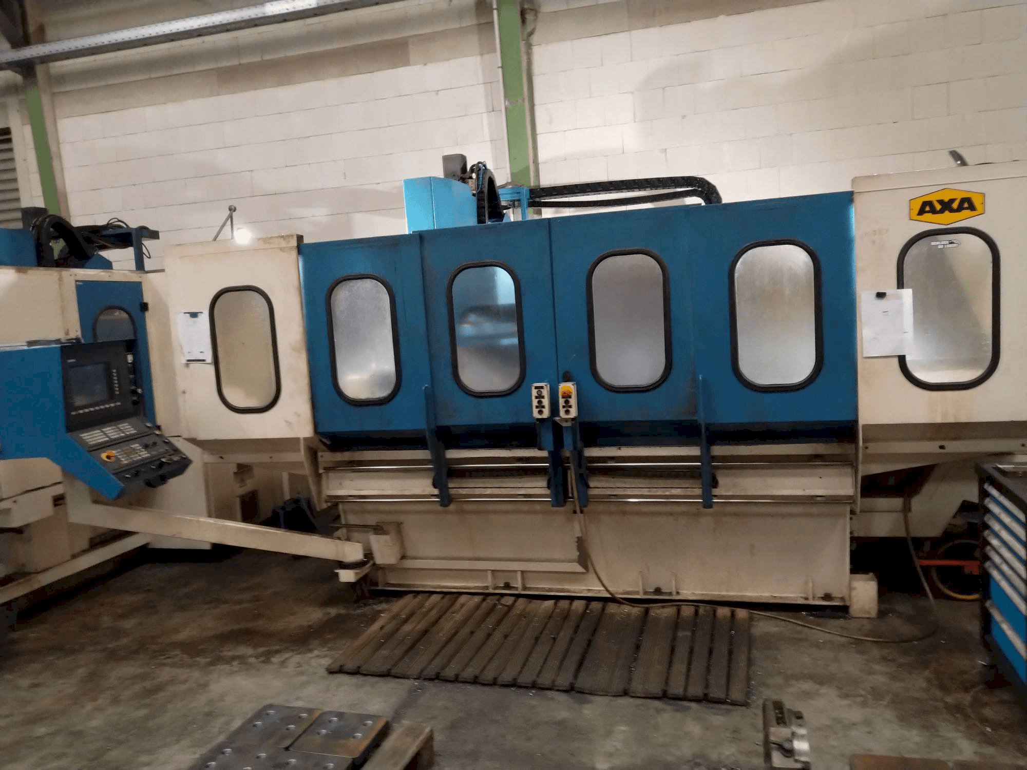 AXA VSC 2M-maskinen framifrån