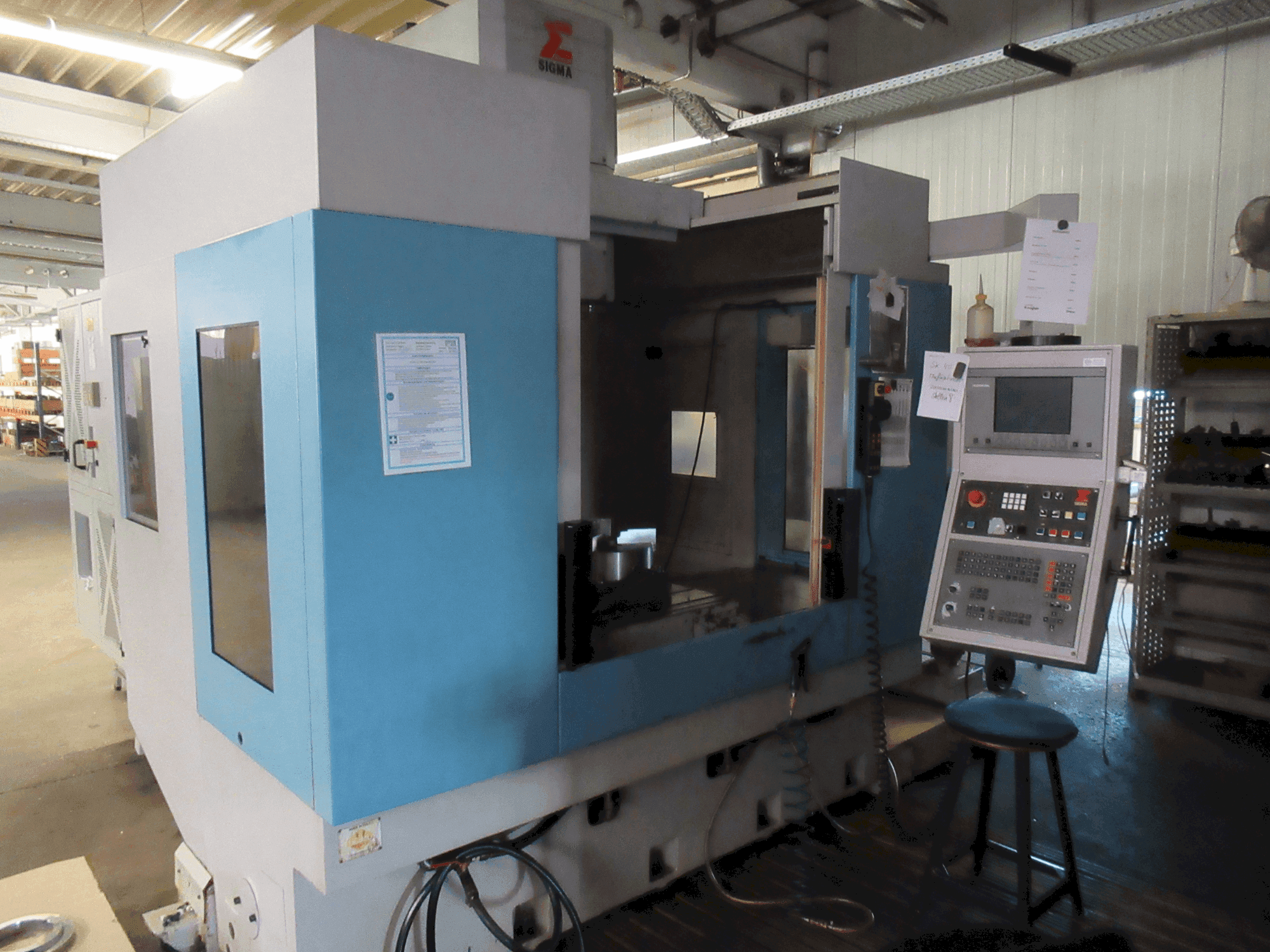 Sigma Zenit 3-maskinen framifrån