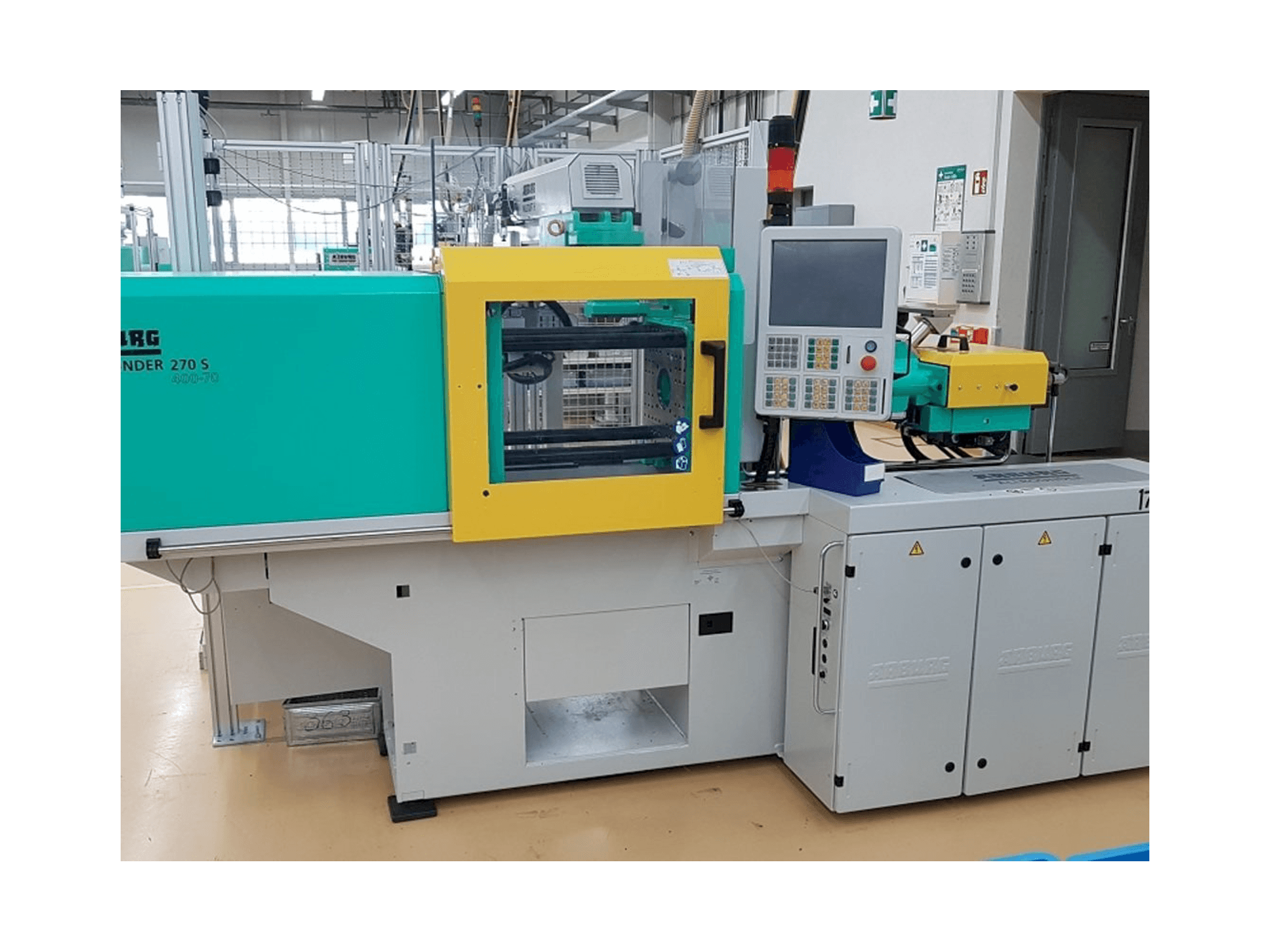 Arburg SGM 270 S 400-70-maskinen framifrån
