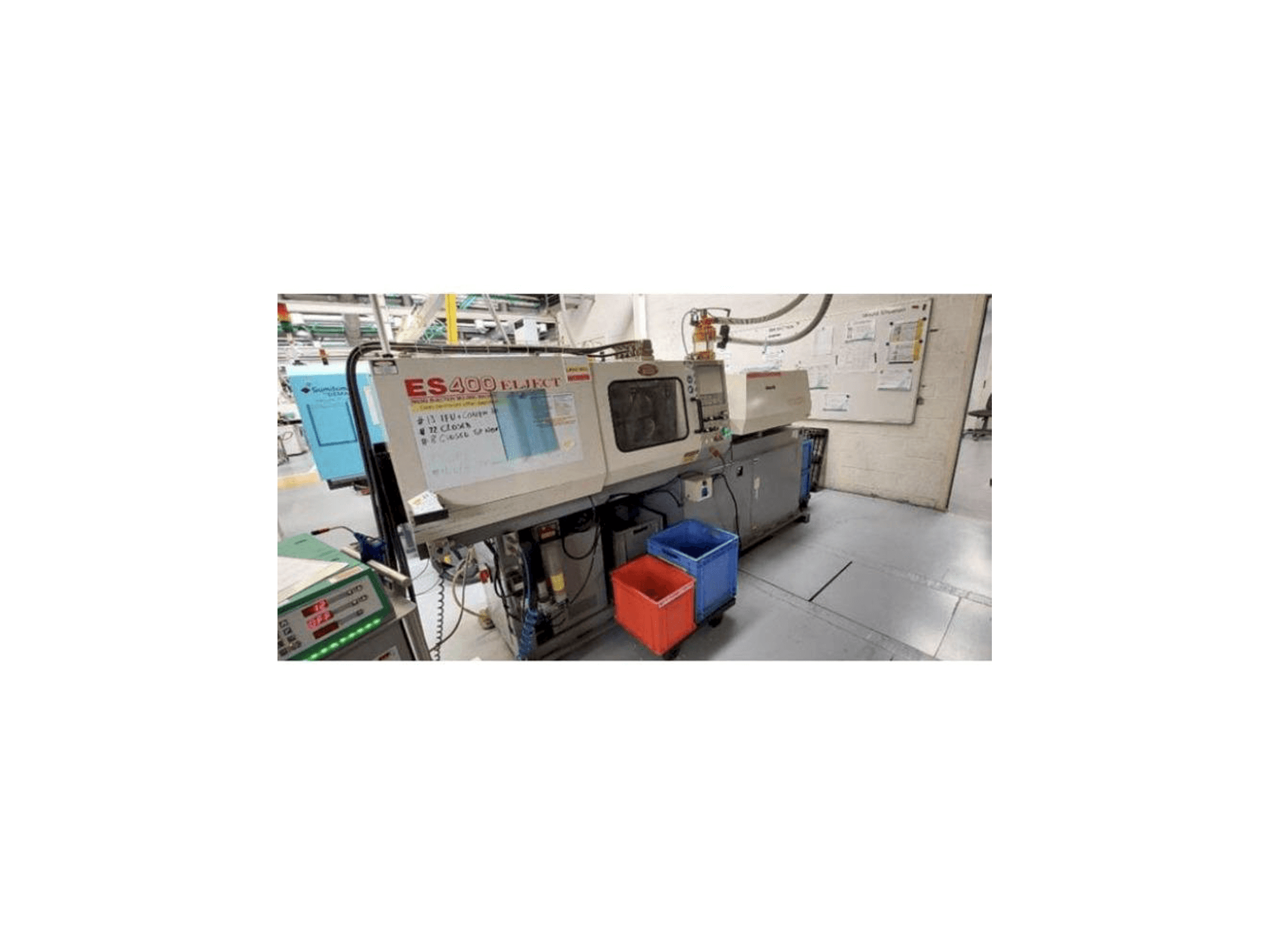 Nissei ES400-maskinen framifrån