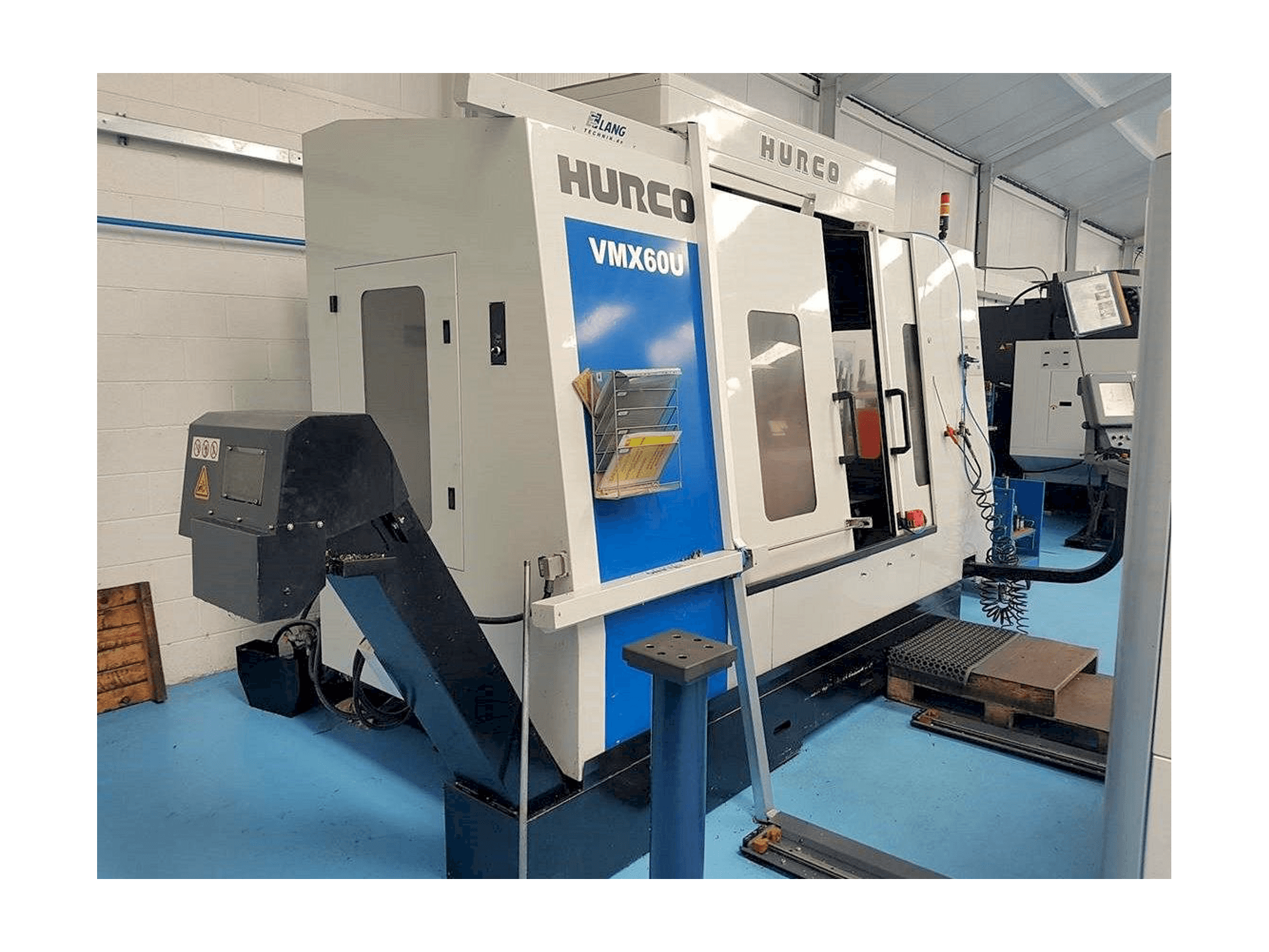 Hurco VMX 60U-maskinen framifrån
