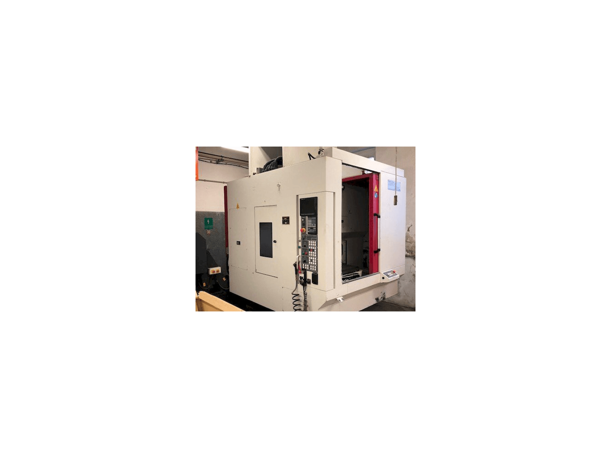 Akira Seiki RMV 700 APC-maskinen framifrån