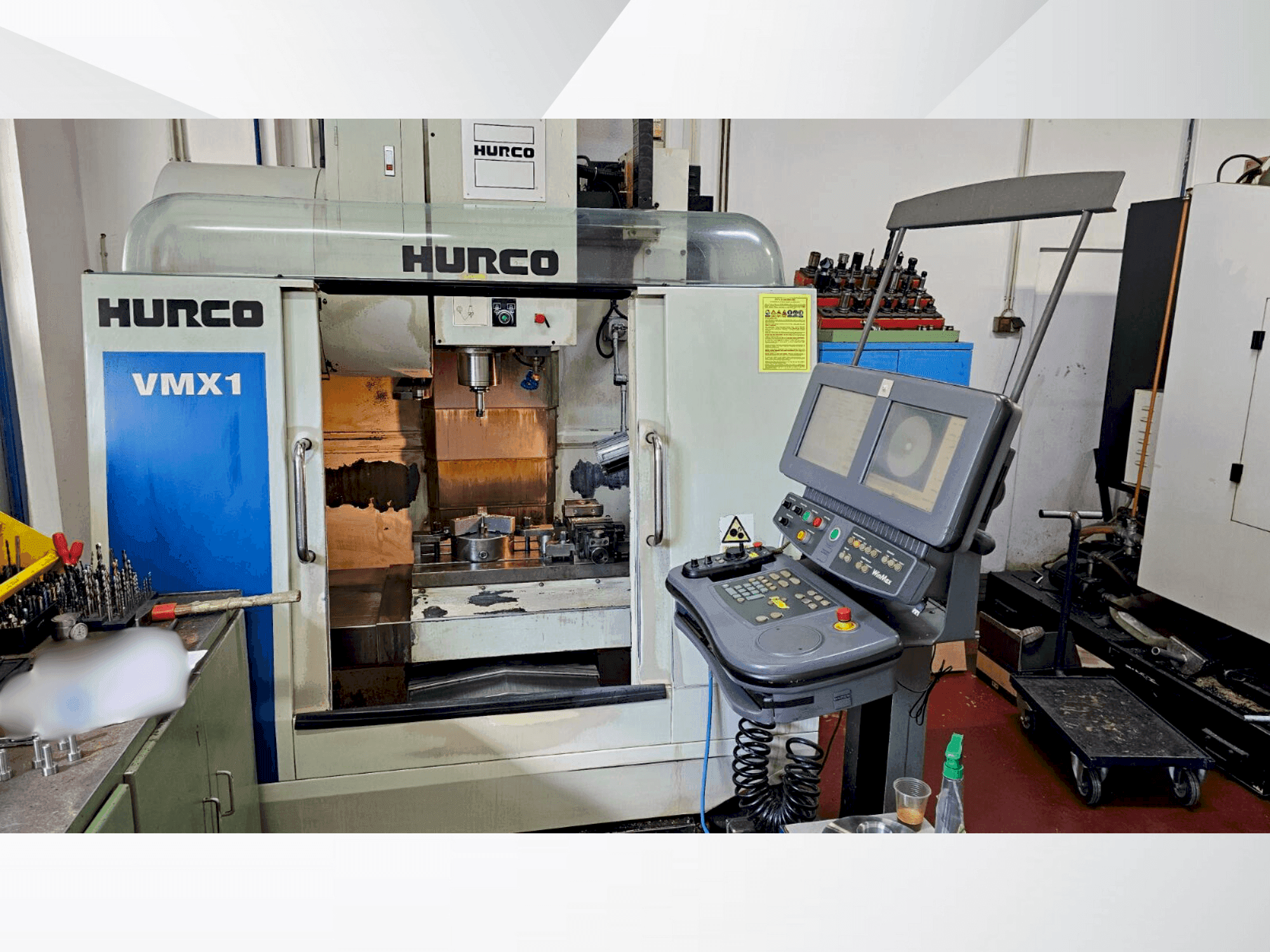 Hurco VMX 10-maskinen framifrån