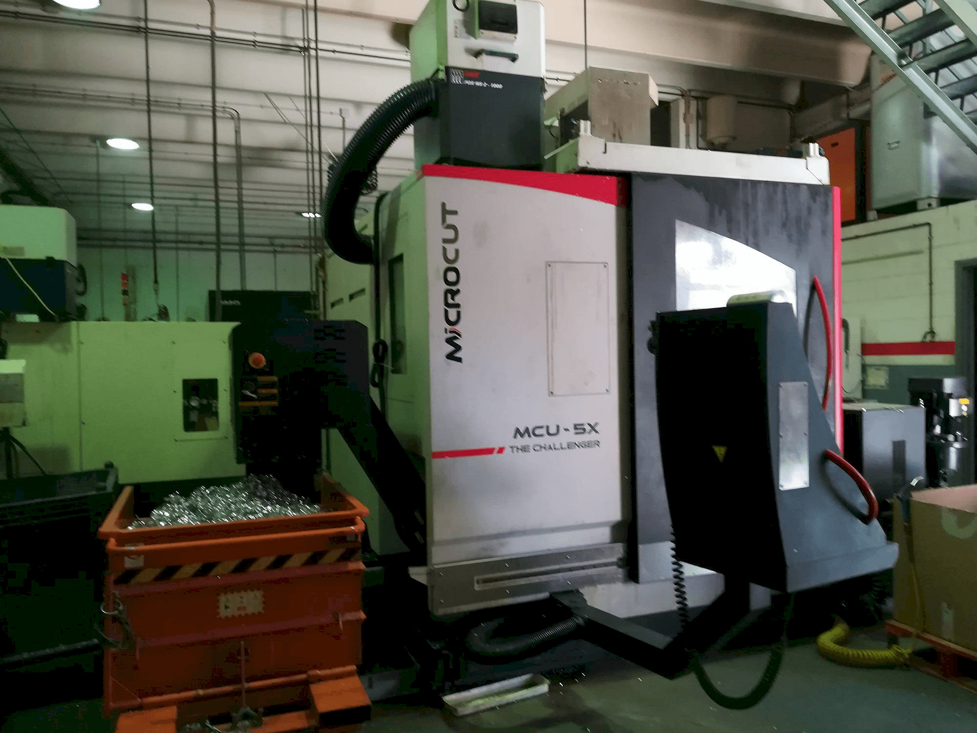 MICROCUT MCU-5X-maskinen framifrån