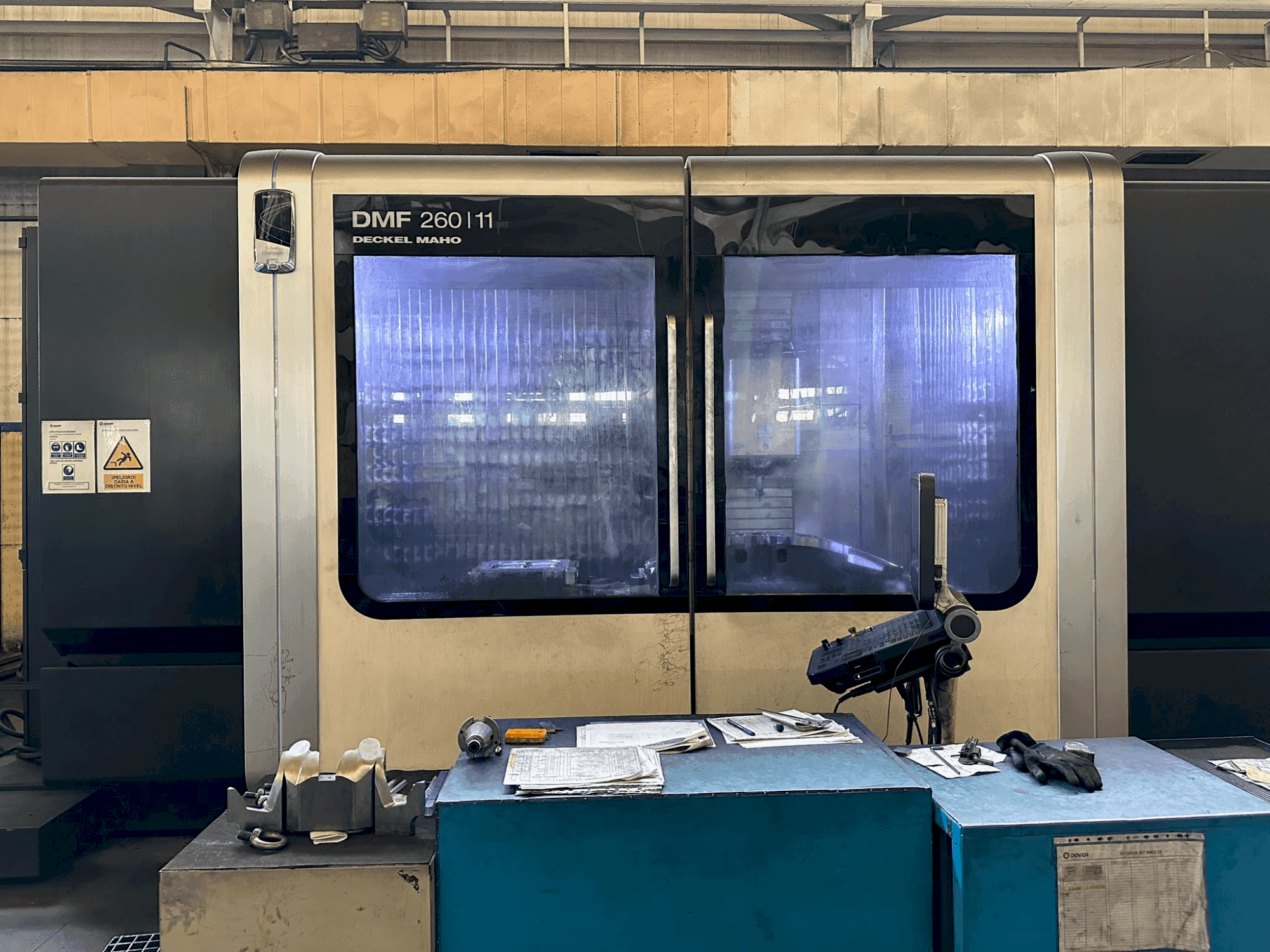 DMG MORI DMF 260-11 (2014)-maskinen framifrån