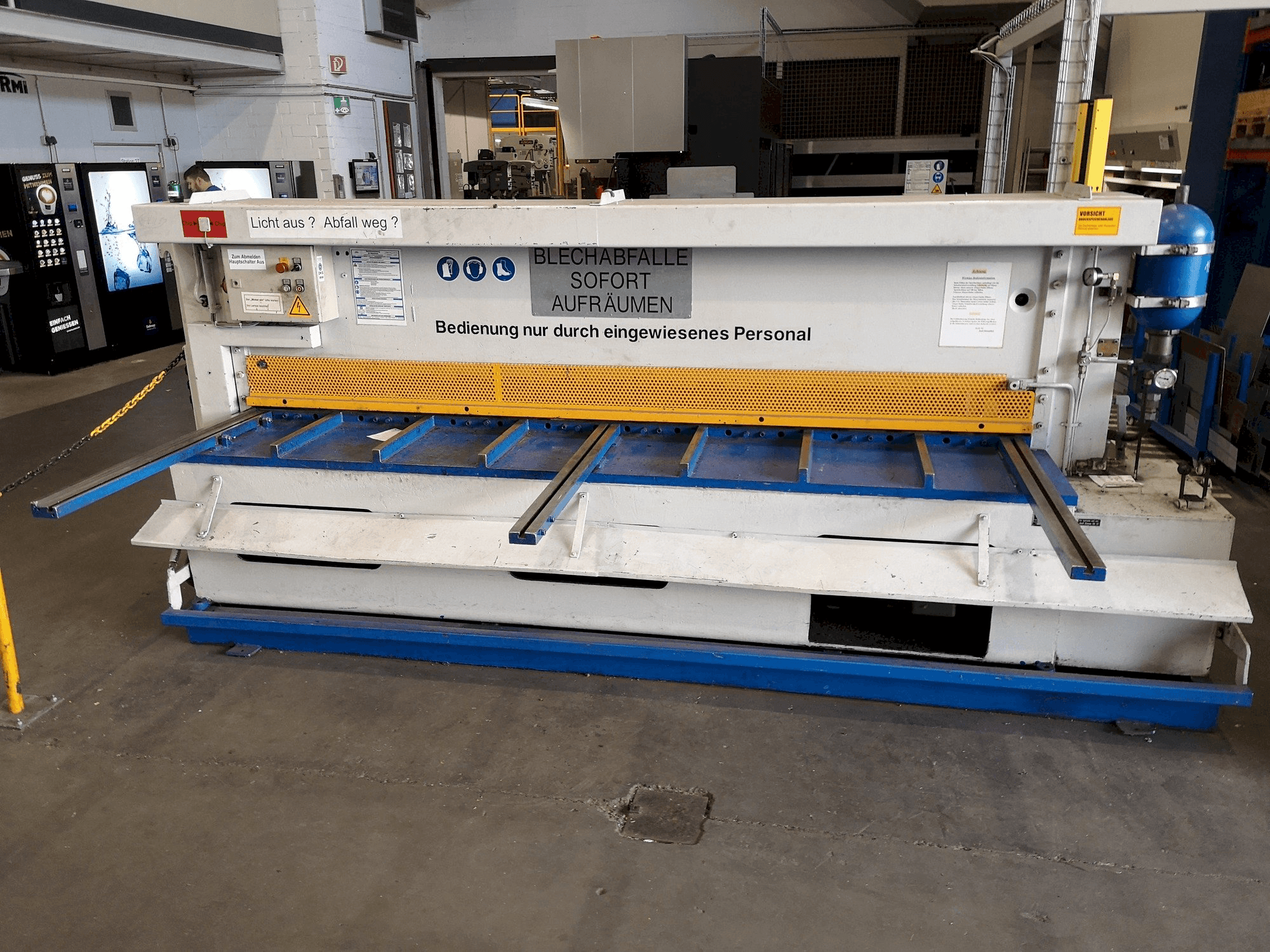 PASKOWSKY TSH 10 MM-maskinen framifrån