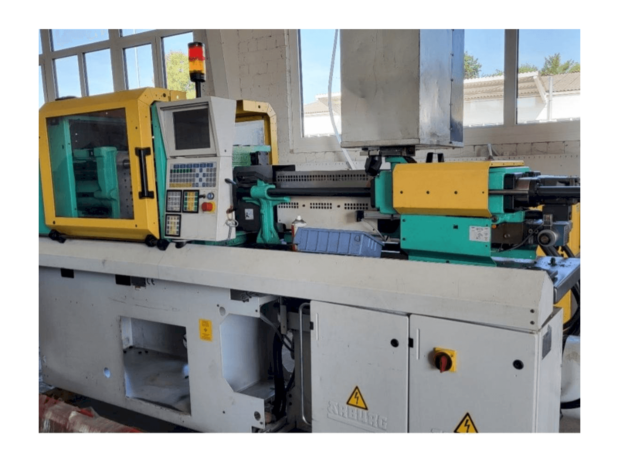 Arburg Allrounder 270S 350-150-maskinen framifrån
