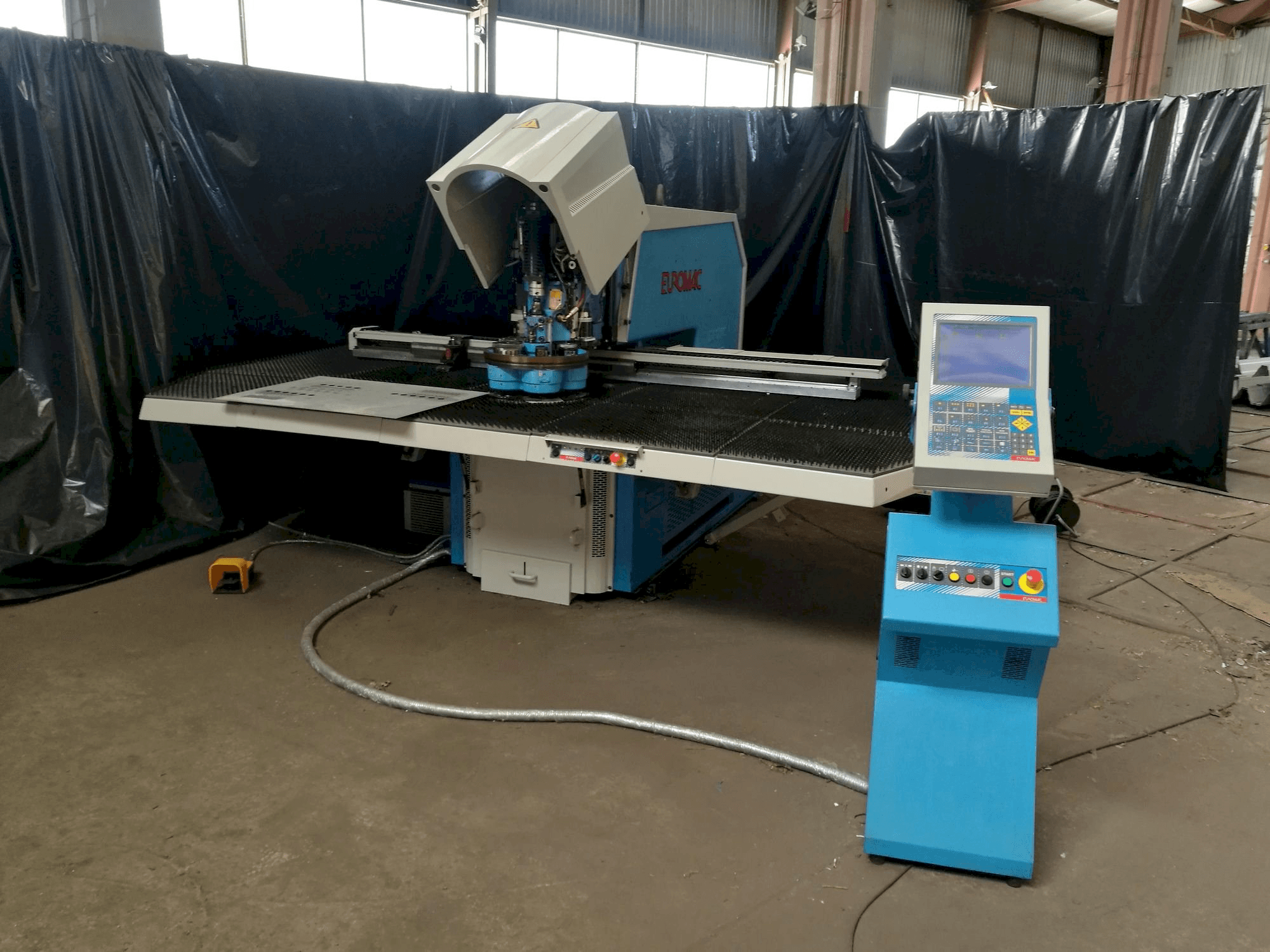 Euromac MTX INDEX-maskinen framifrån