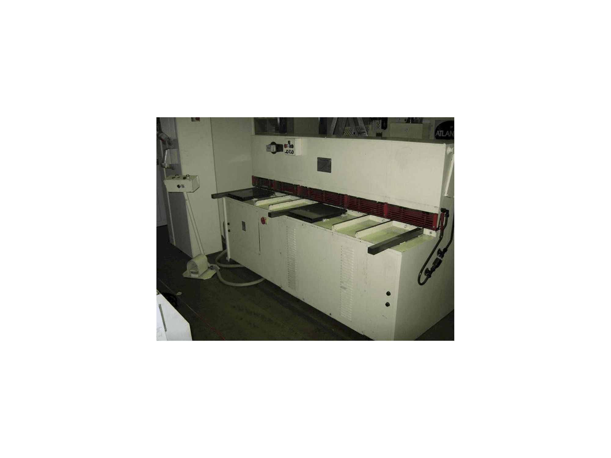 GEFI LVS-2000-maskinen framifrån