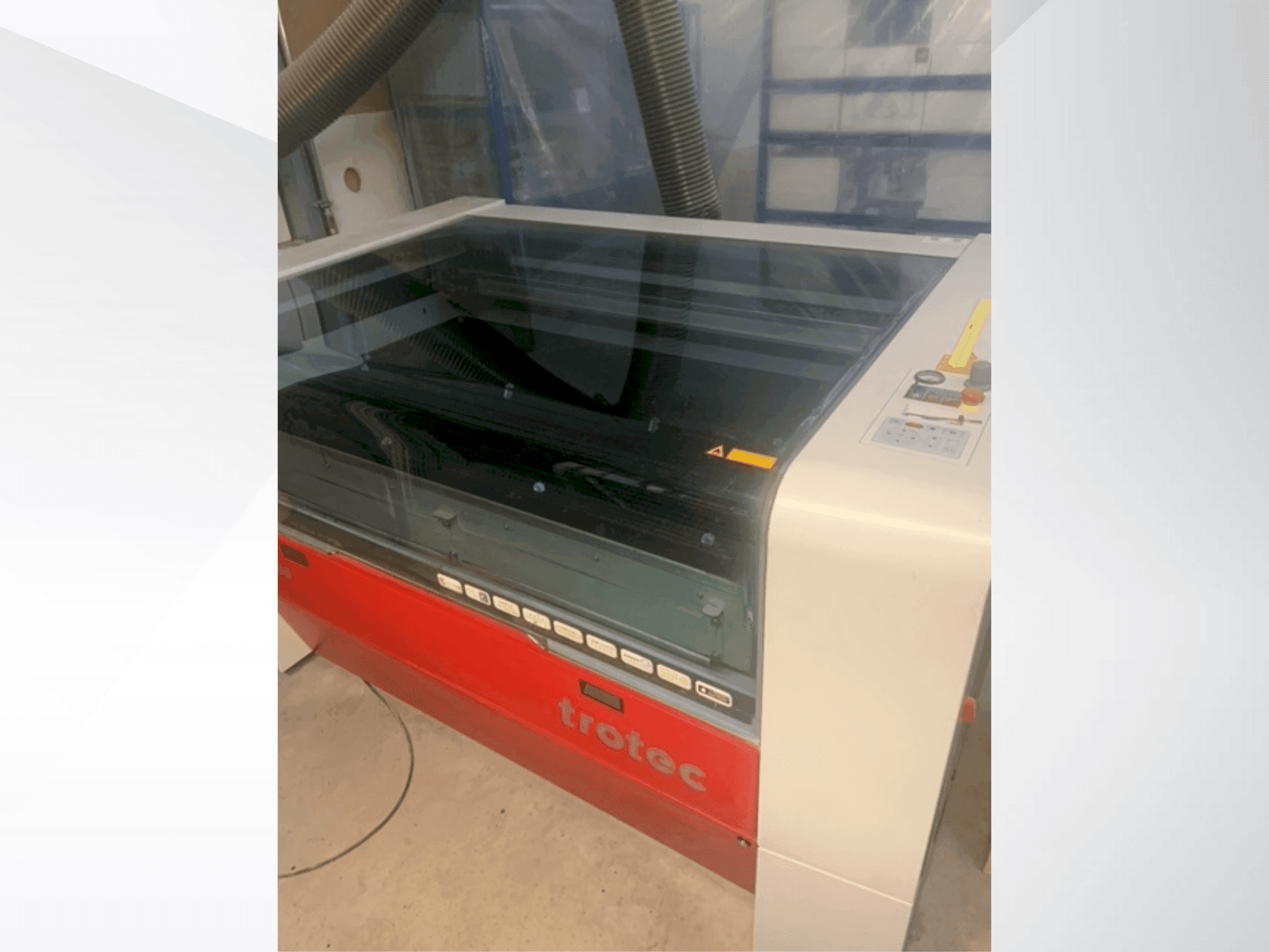 Trotec SP500-maskinen framifrån