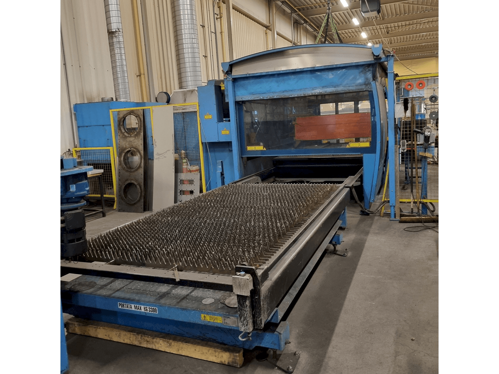 Prima Power Platino 1530HS 3,0kW CO2-maskinen framifrån