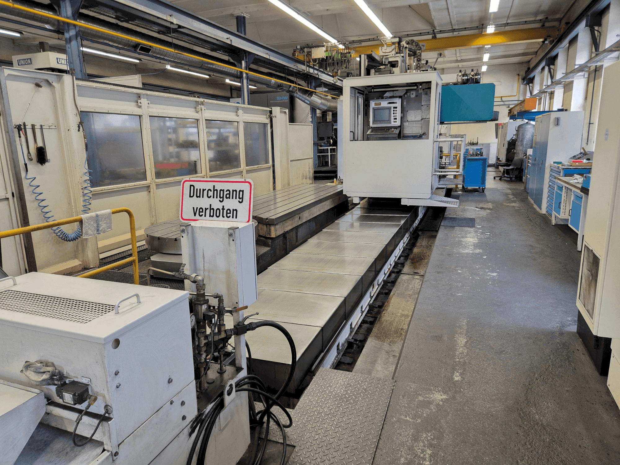 SHW Powerspeed 5-maskinen framifrån