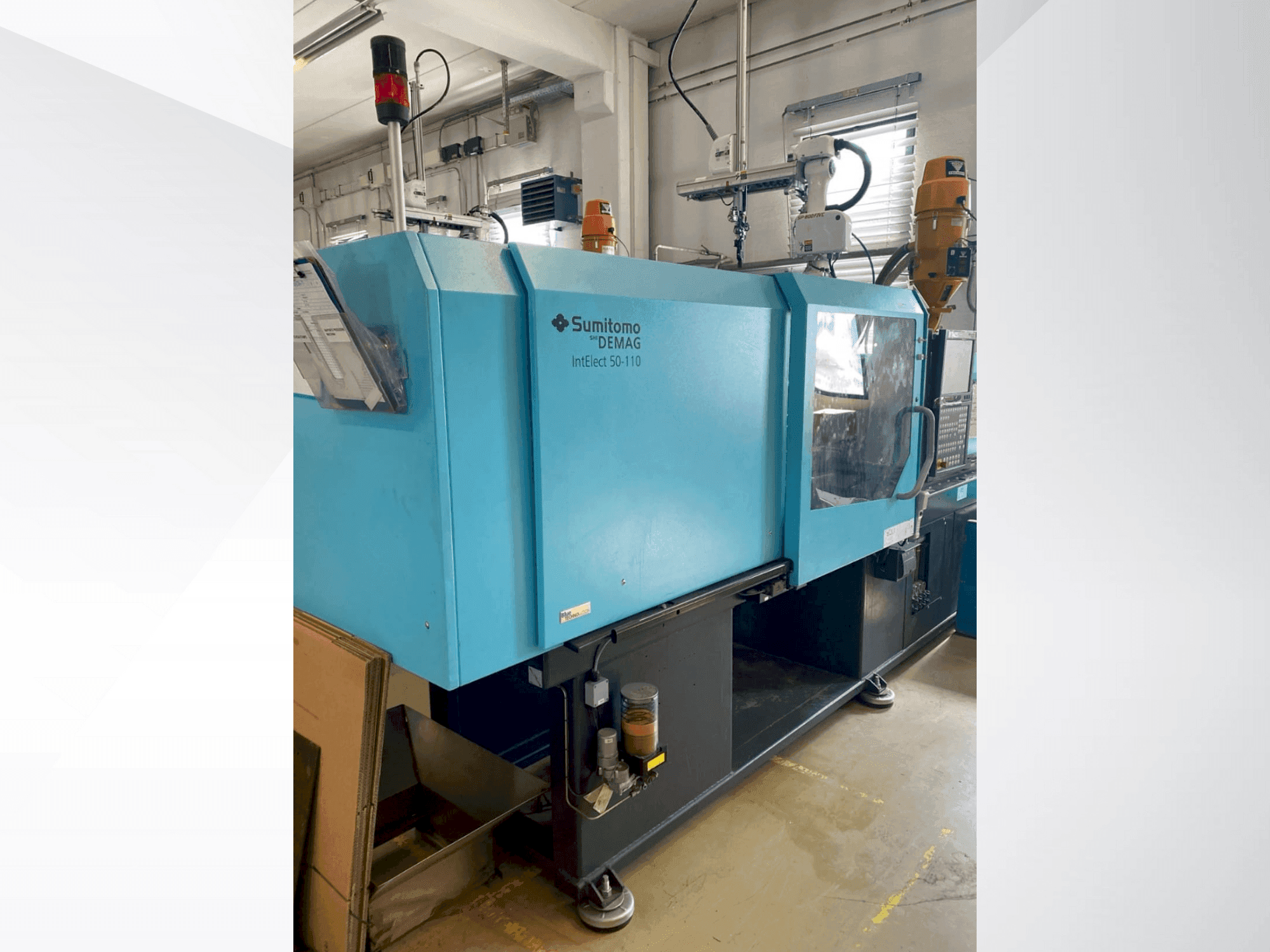 DEMAG IntElect 50/370-110-maskinen framifrån