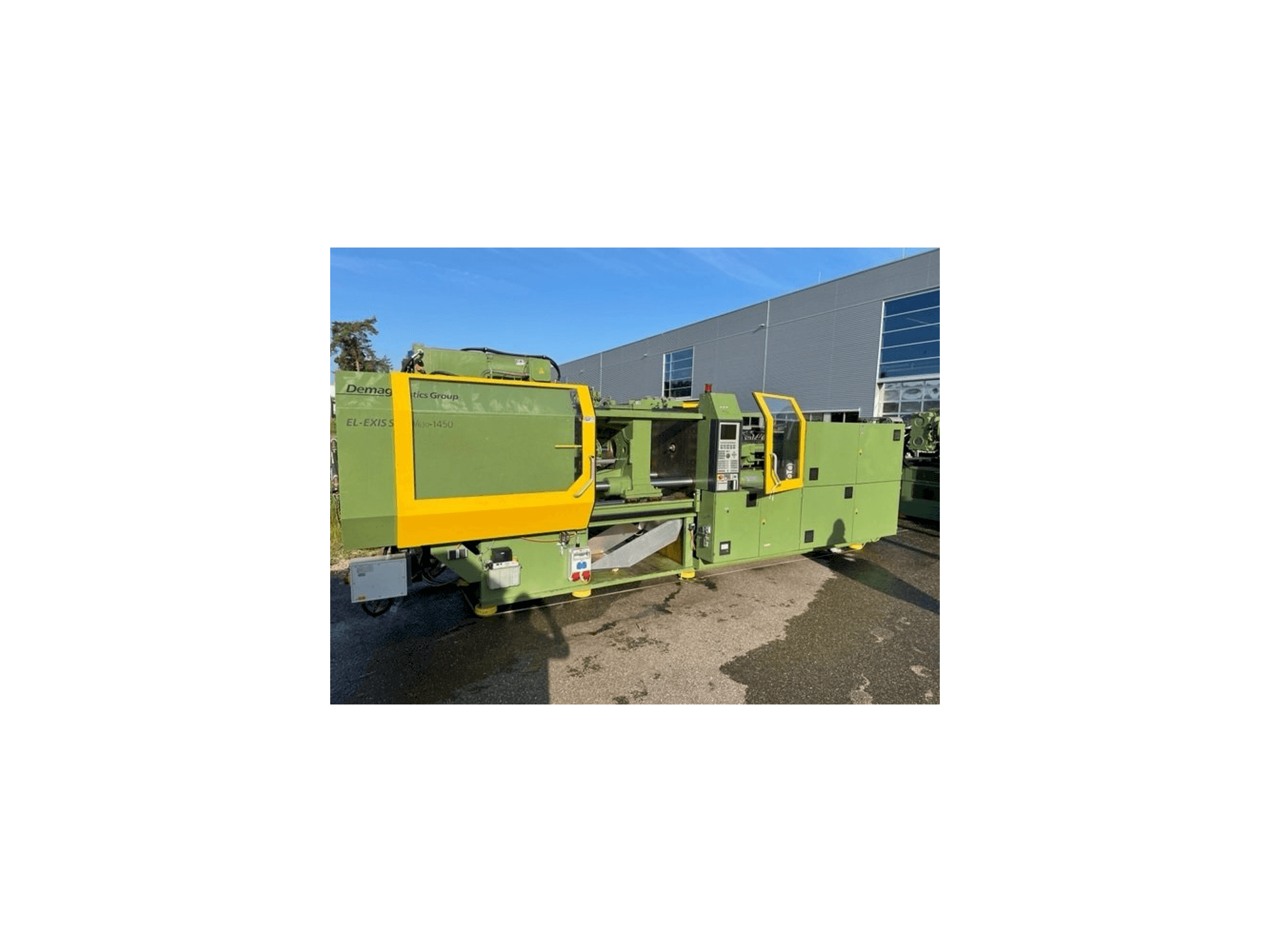 DEMAG EL-Exis S 250/630-1450-maskinen framifrån