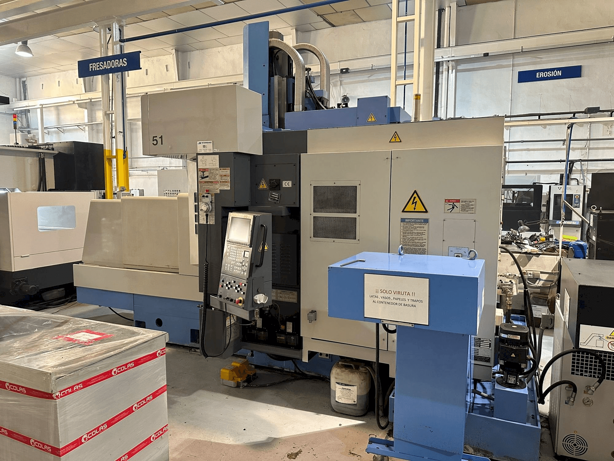 Mazak FJV-35/60-maskinen framifrån