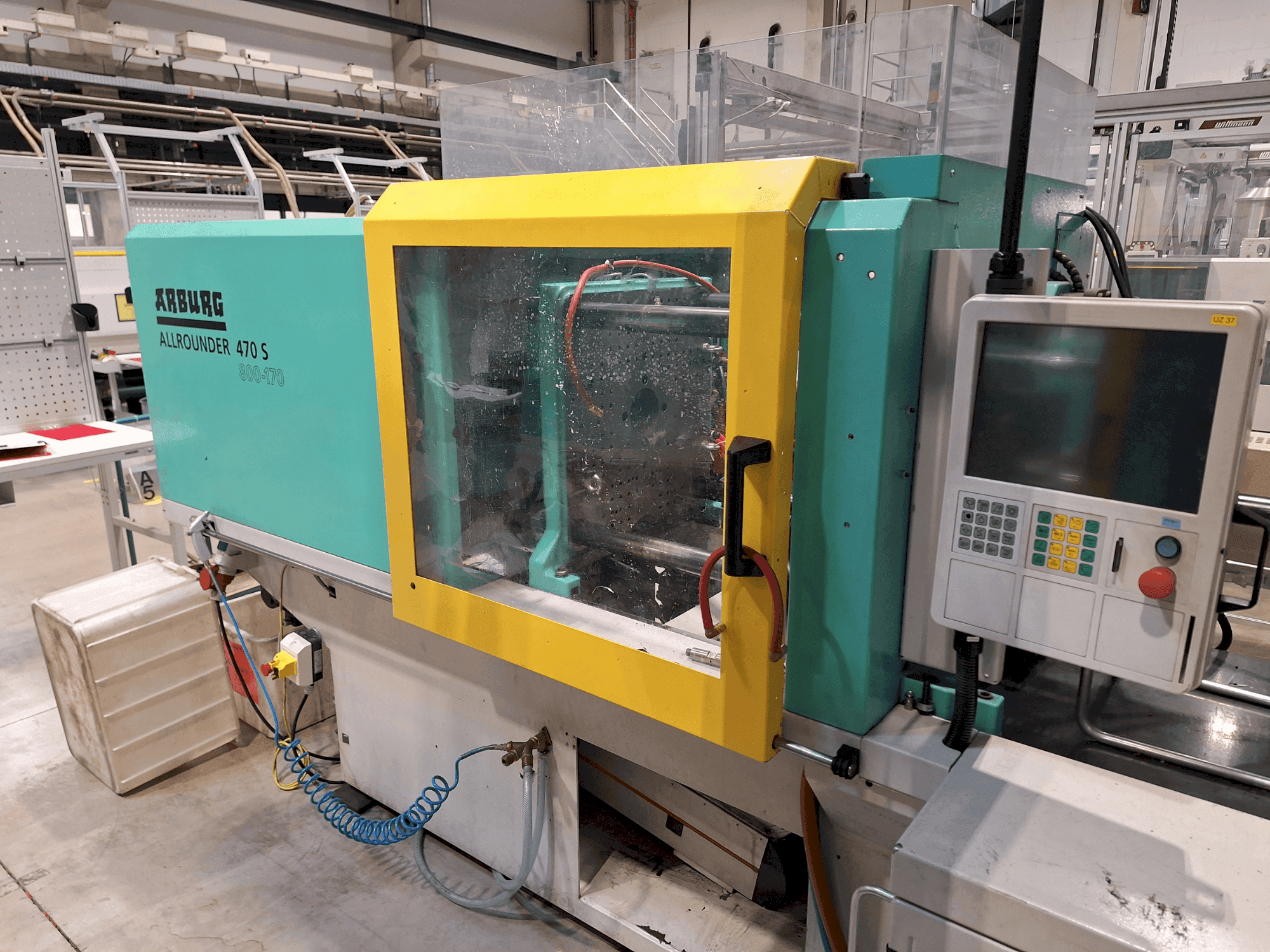 Arburg 470 S 800-170-maskinen framifrån