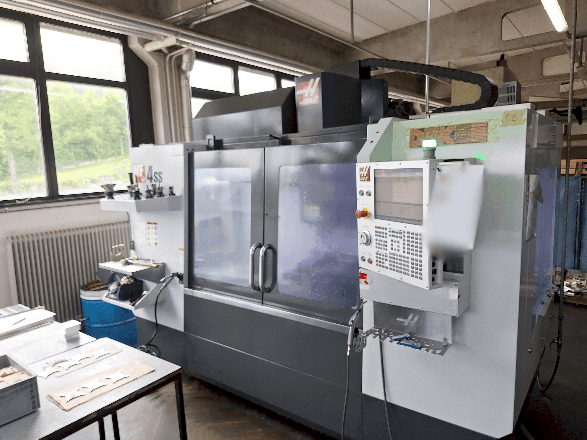 HAAS VF-4SS-maskinen framifrån
