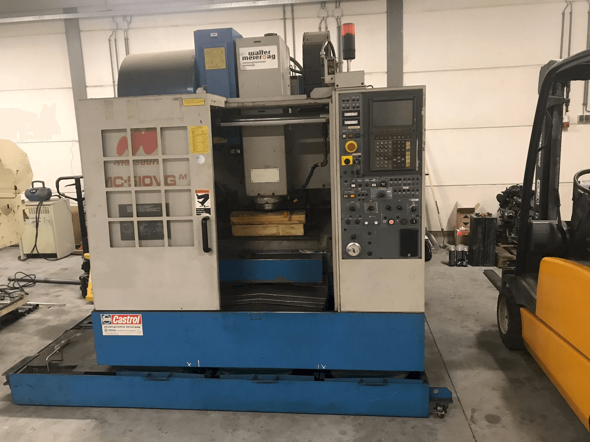 Matsuura MC 510 VG M-maskinen framifrån