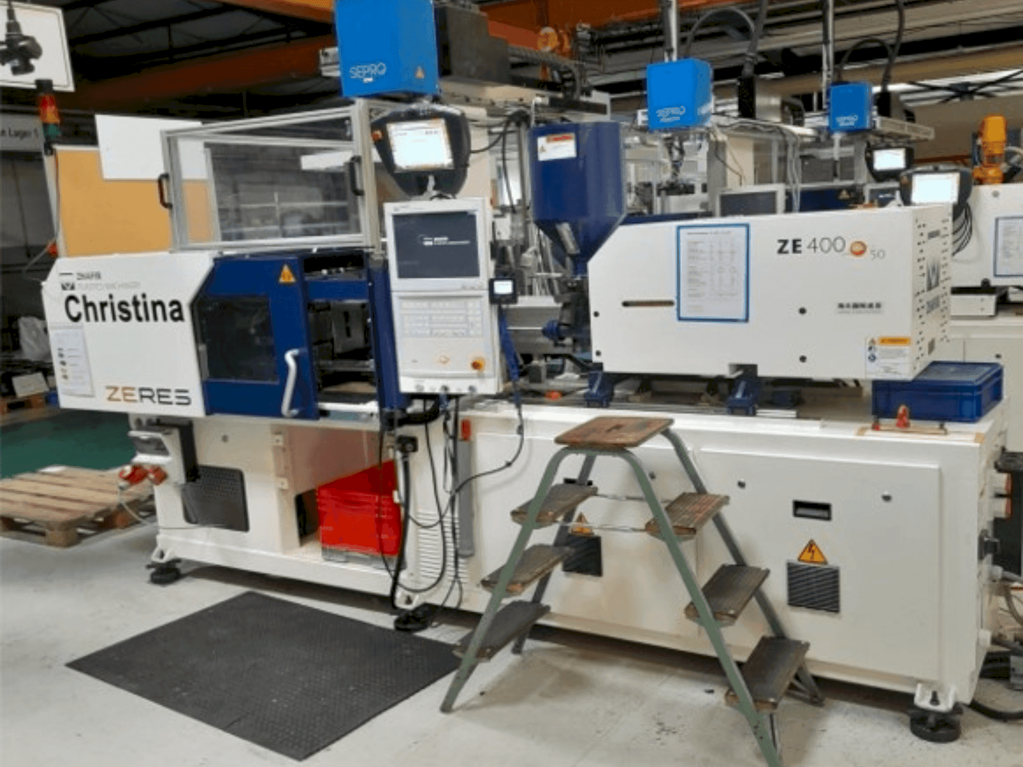 HAITIAN ZHAFIR Zeres ZE400-maskinen framifrån