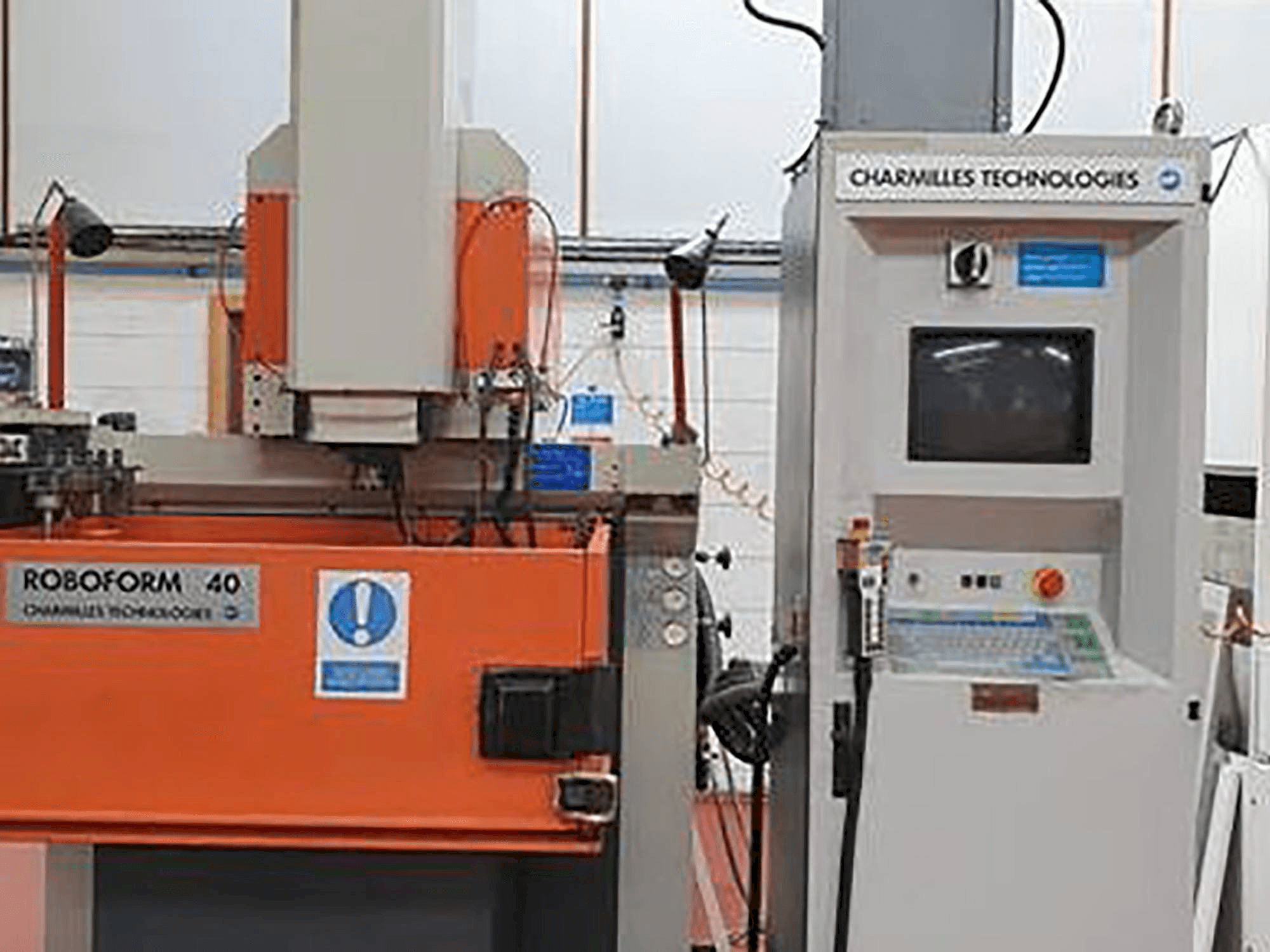 CHARMILLES Roboform 40-maskinen framifrån