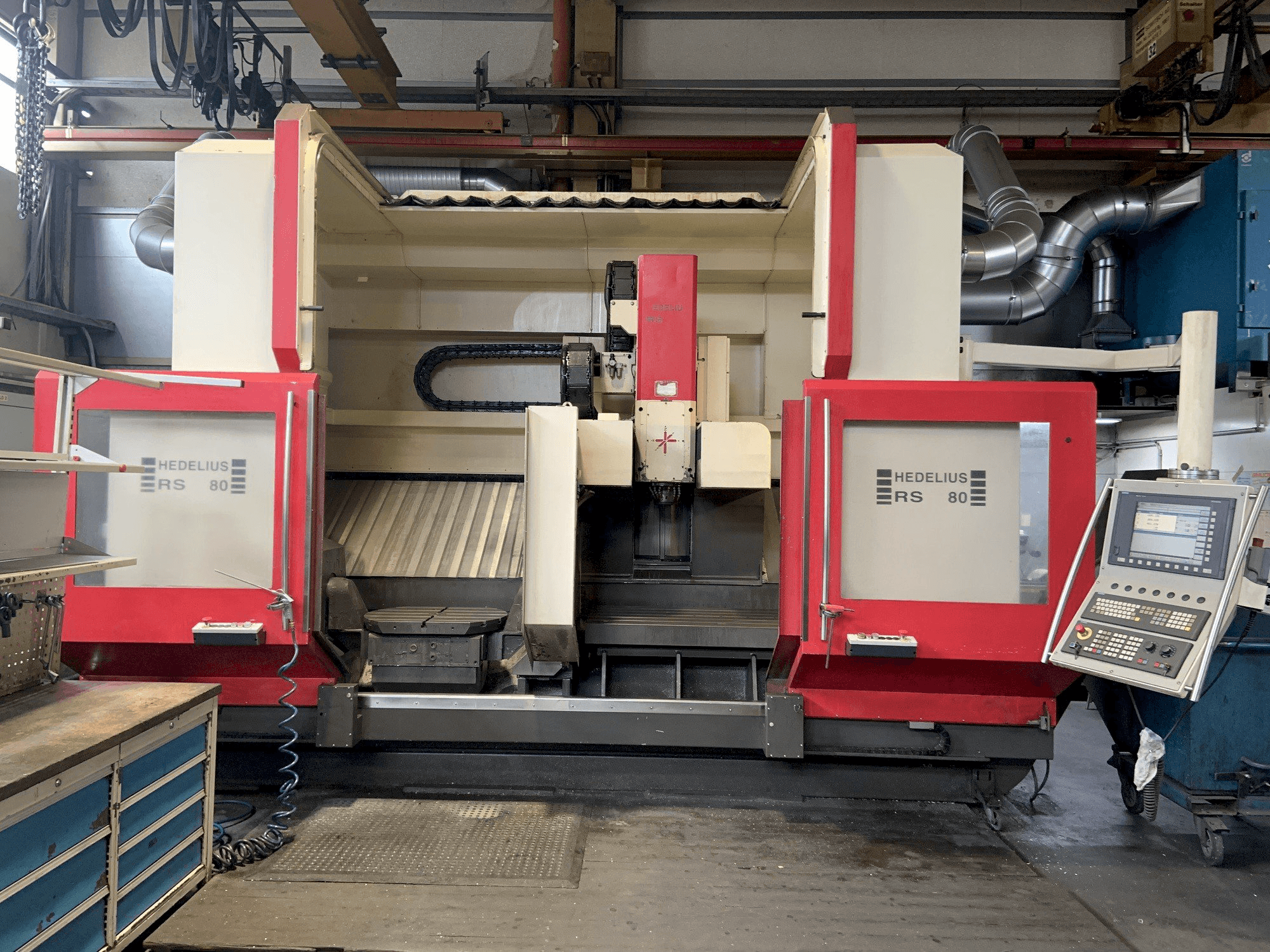 HEDELIUS RS80 K - 2300-maskinen framifrån