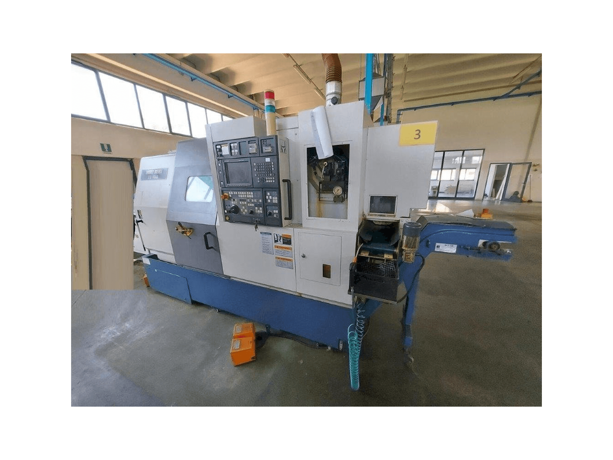 MORI SEIKI ZL 150SMC-maskinen framifrån