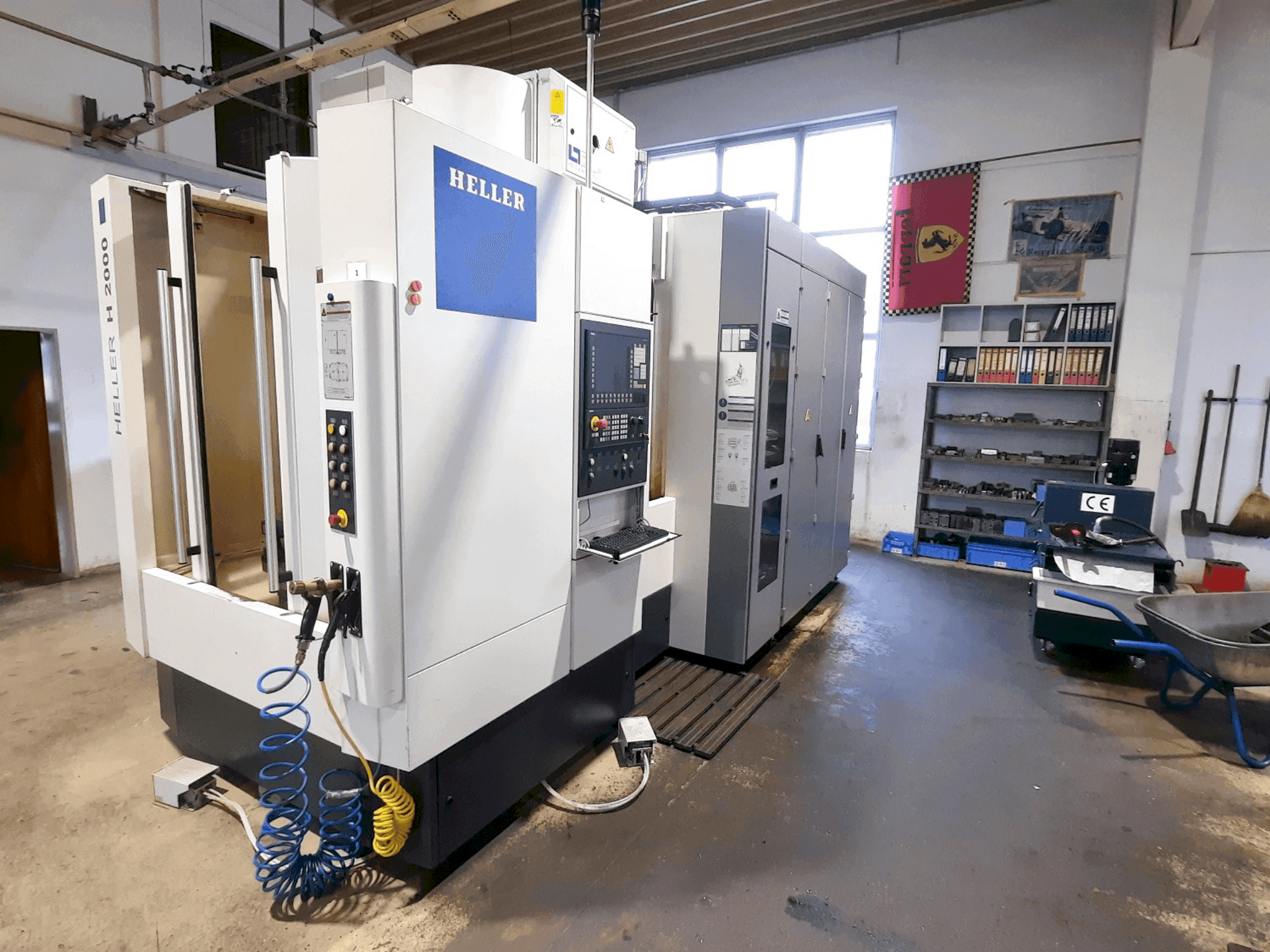 HELLER H2000-maskinen framifrån